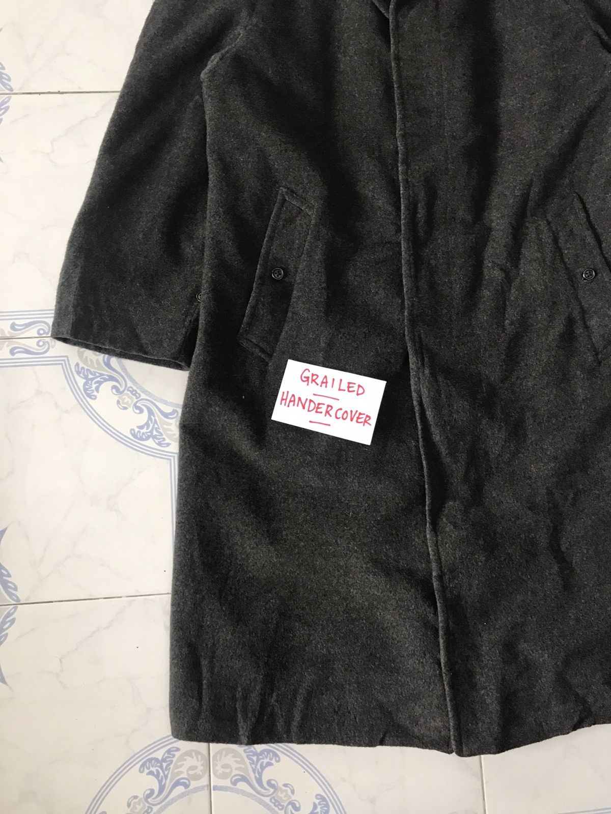 Burberry Nice Burberrys Wool & Cashmere Mid Coat Jacket Size US M / EU 48-50 / 2 - 3 Thumbnail