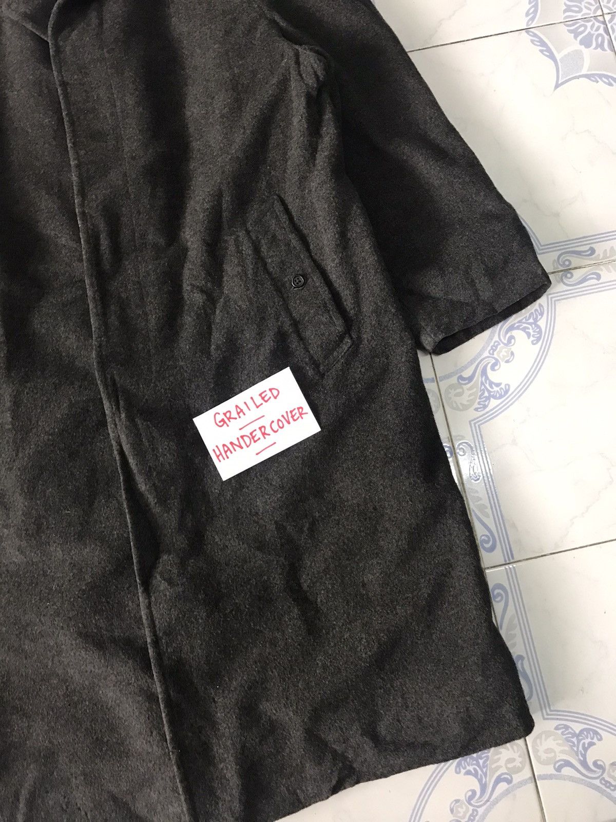 Burberry Nice Burberrys Wool & Cashmere Mid Coat Jacket Size US M / EU 48-50 / 2 - 4 Thumbnail