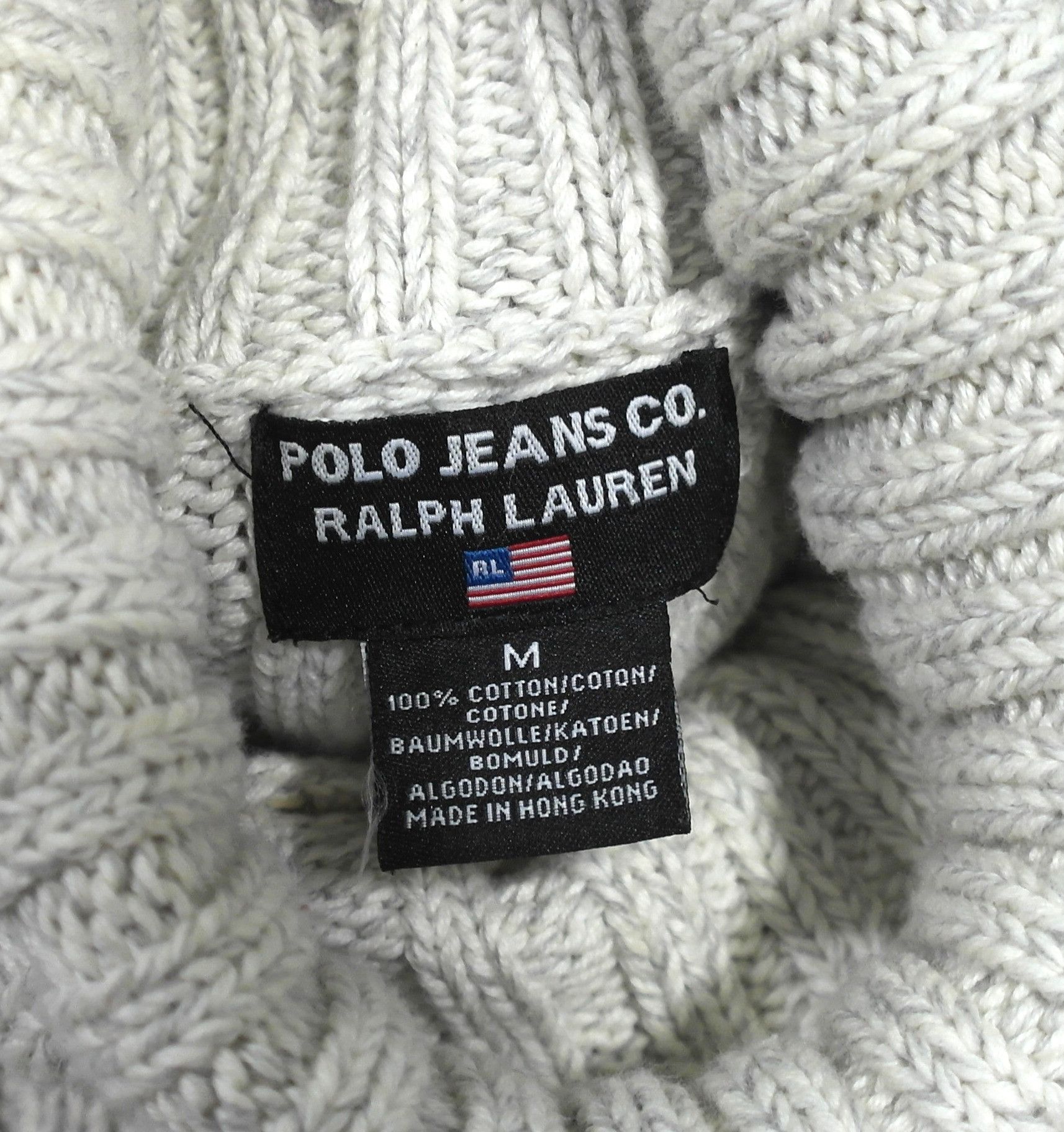 Chaps Ralph Lauren Vintage Polo Jeans Co. Ralph Lauren Turtleneck Knit Sweater Size M / US 6-8 / IT 42-44 - 6 Thumbnail