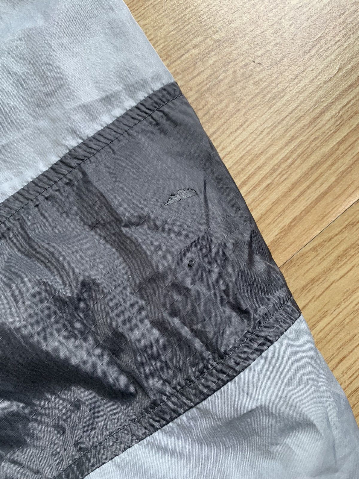 Nike Vintage y2k Nike TN Grey Track Pants Multi Swoosh Logo Drill Size US 34 / EU 50 - 11 Thumbnail