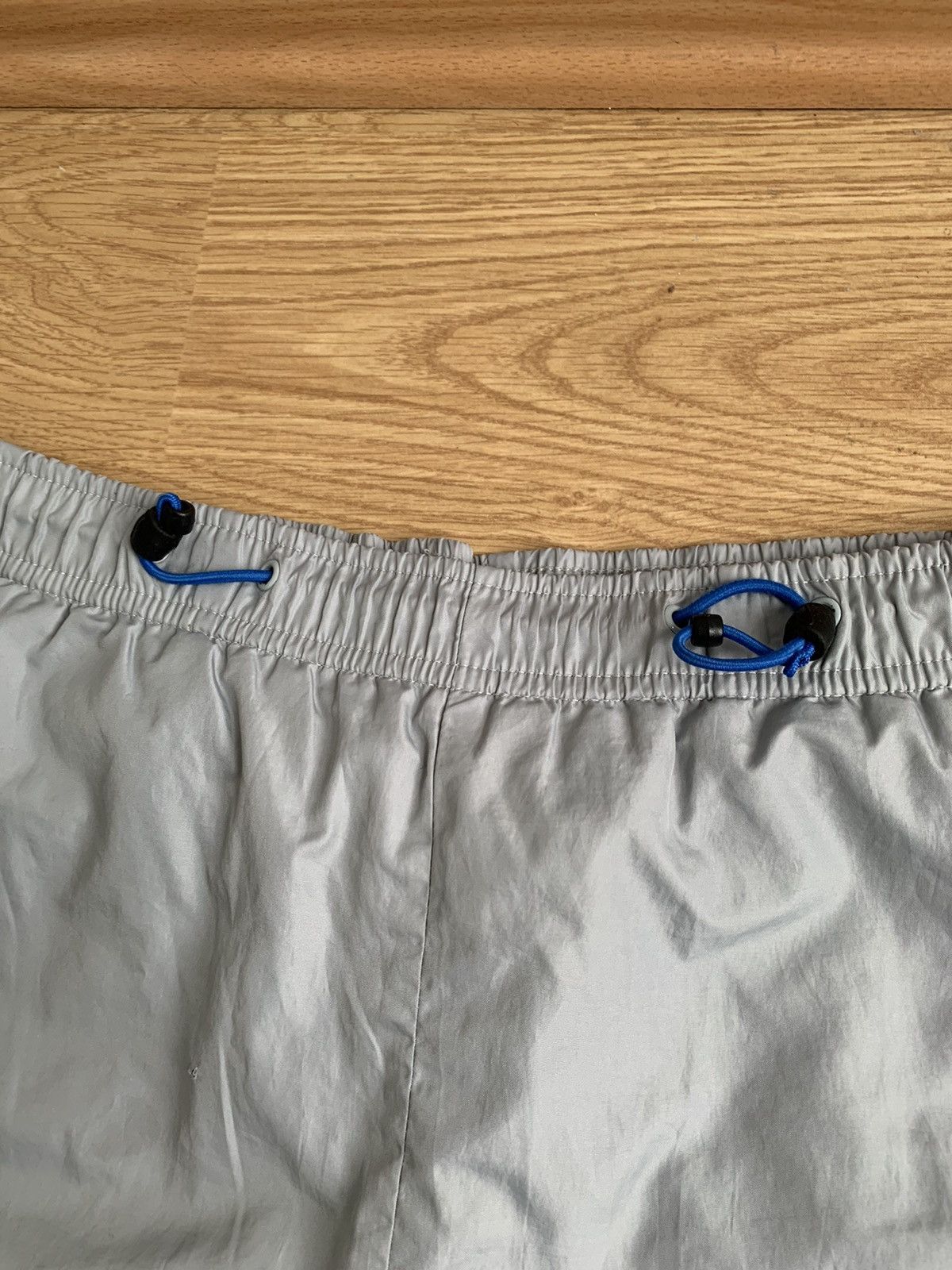 Nike Vintage y2k Nike TN Grey Track Pants Multi Swoosh Logo Drill Size US 34 / EU 50 - 8 Thumbnail