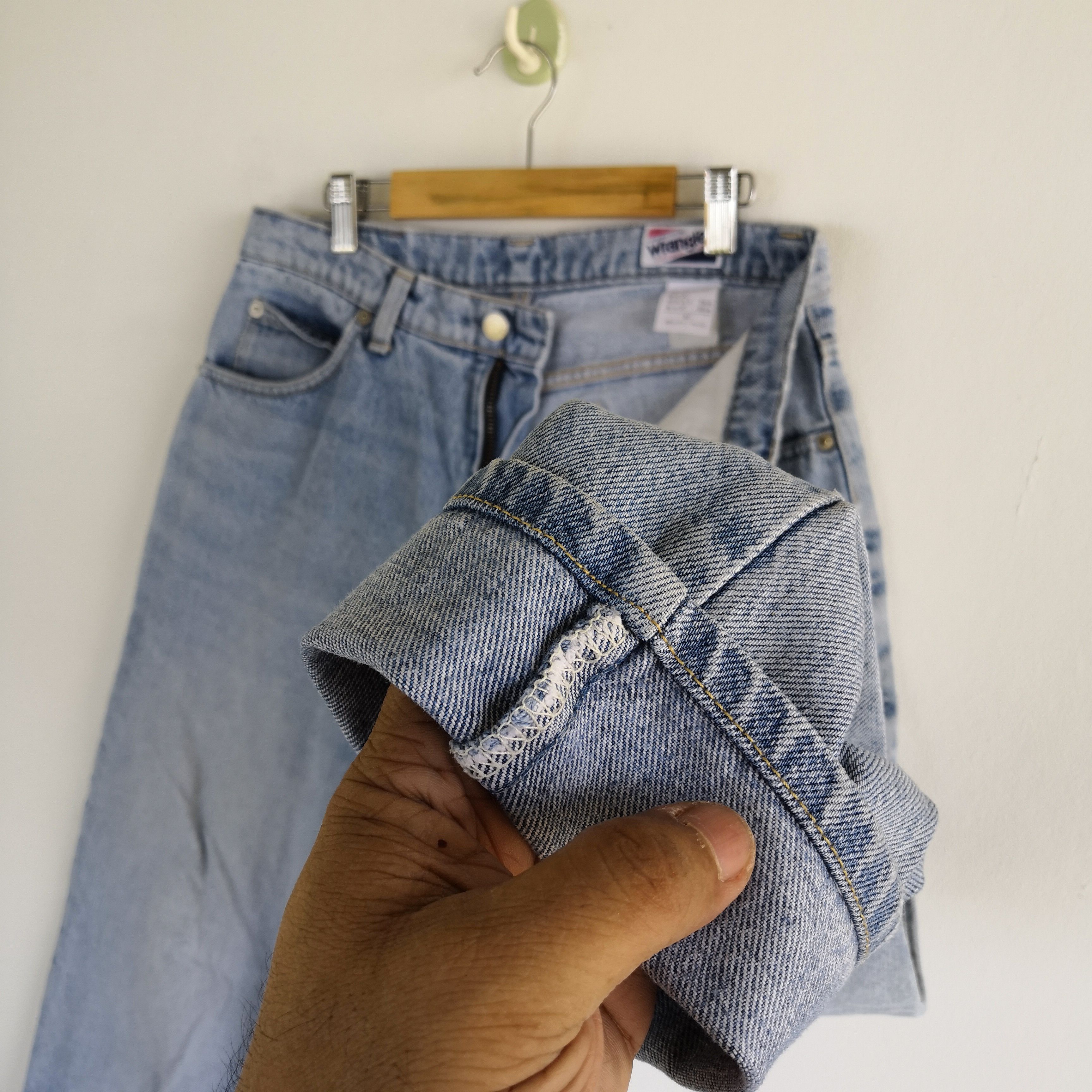 Wrangler Vintage 90s Wrangler Light Wash Jeans Wrangler Faded Denim Size 28" / US 6 / IT 42 - 11 Thumbnail