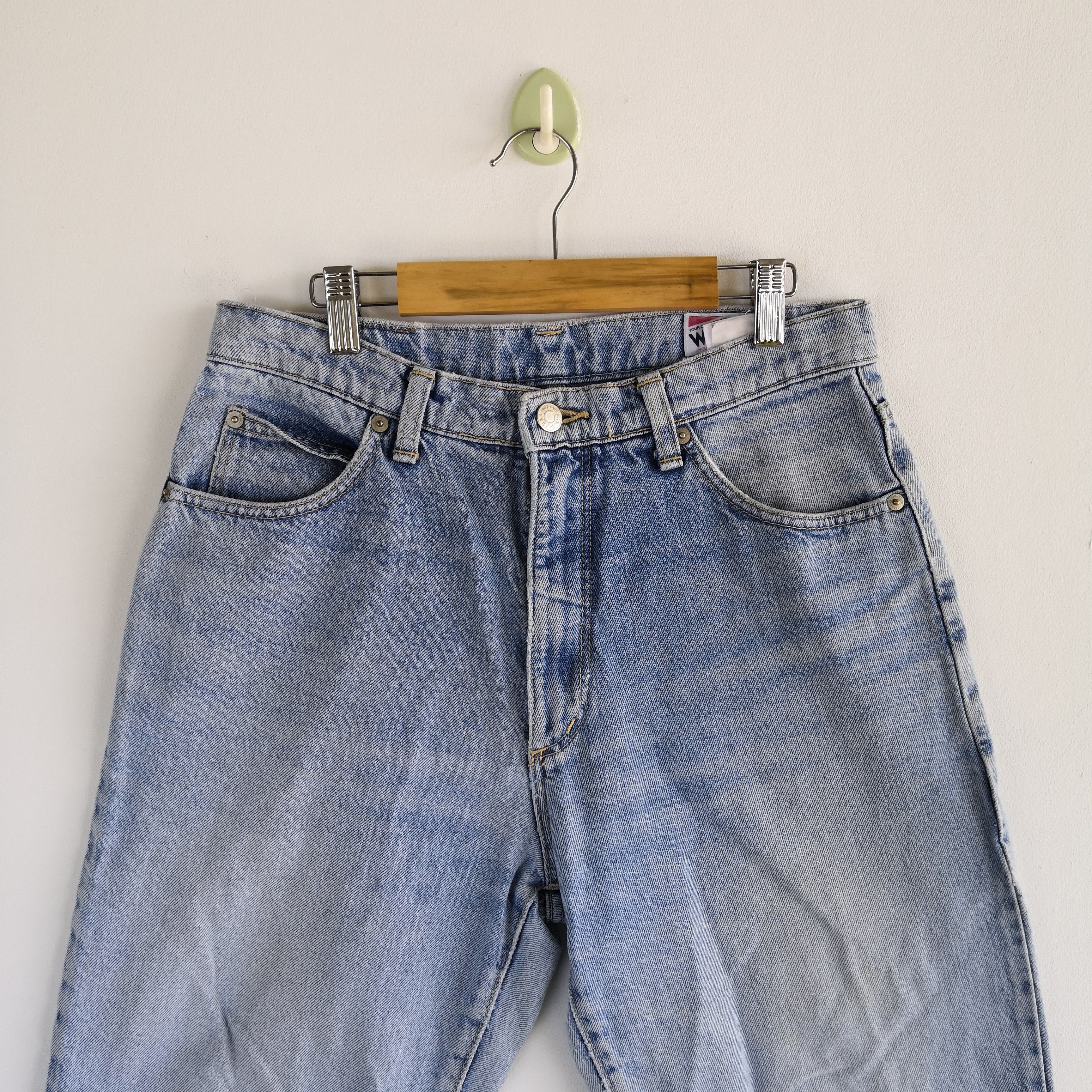 Wrangler Vintage 90s Wrangler Light Wash Jeans Wrangler Faded Denim Size 28" / US 6 / IT 42 - 3 Thumbnail