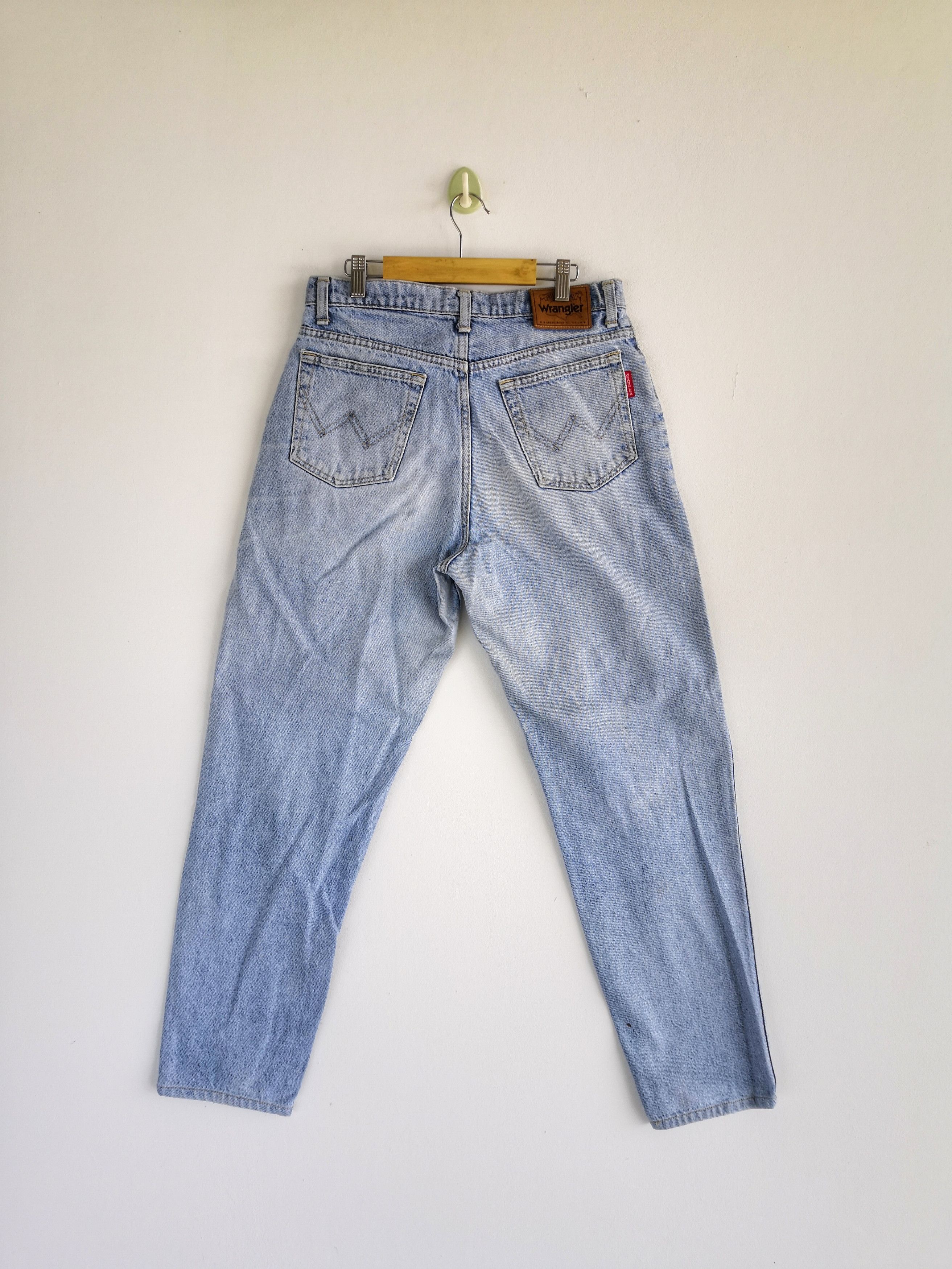 Wrangler Vintage 90s Wrangler Light Wash Jeans Wrangler Faded Denim Size 28" / US 6 / IT 42 - 2 Thumbnail