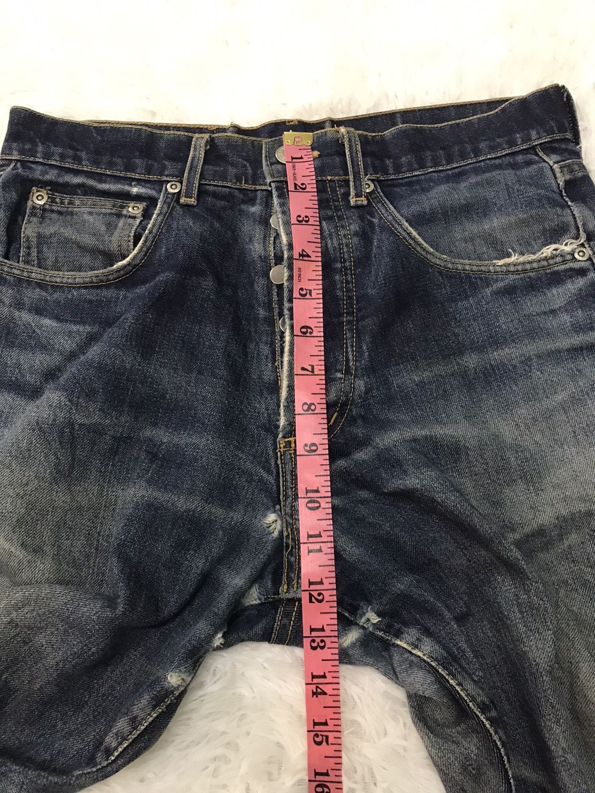Stussy Distress Stussy International Jeans Denim Pant Size US 30 / EU 46 - 24 Thumbnail