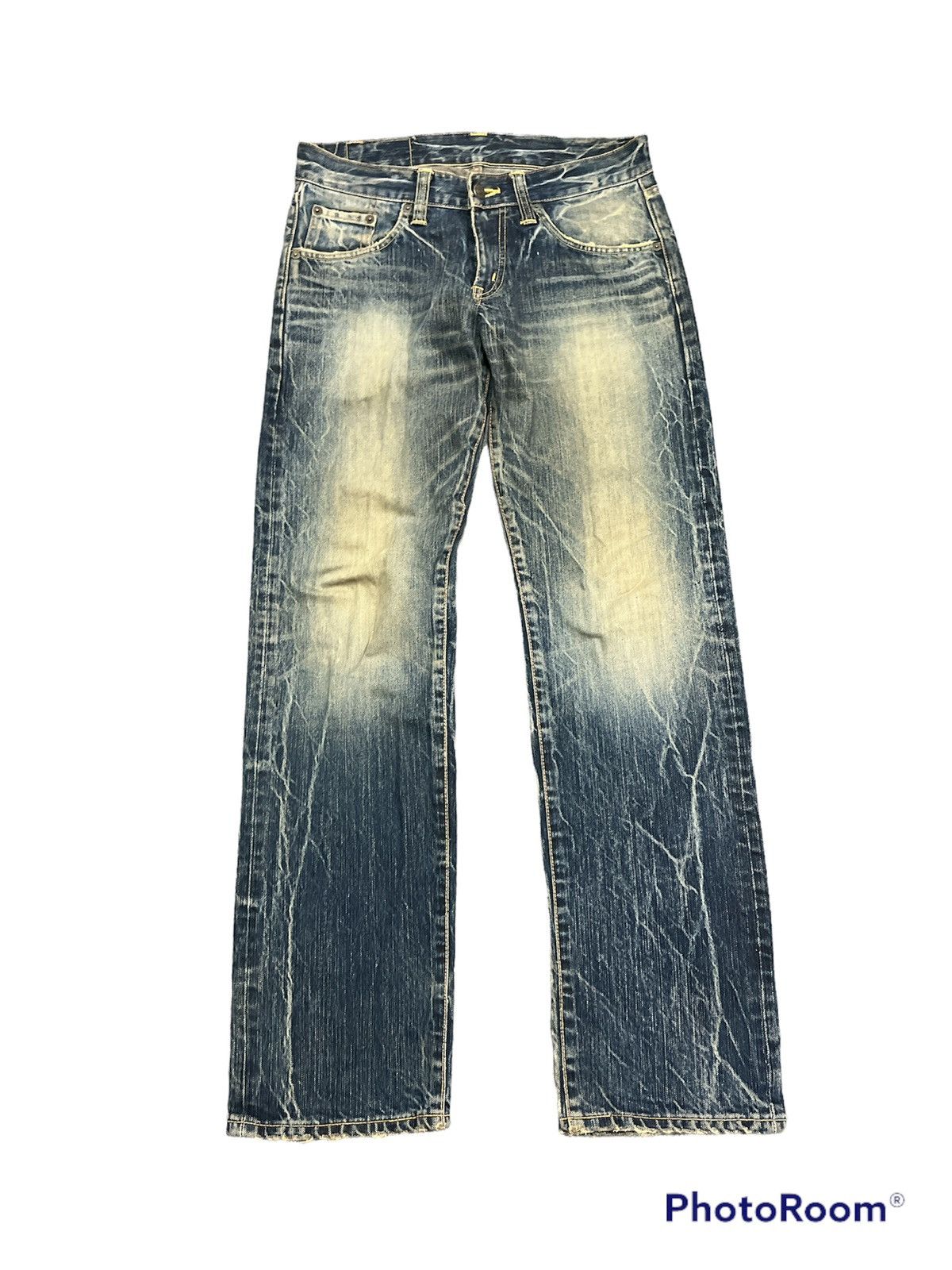 Japanese Brand SICK🔥🔥RASTY DENIM BY EDWIN Size US 31 - 1 Thumbnail