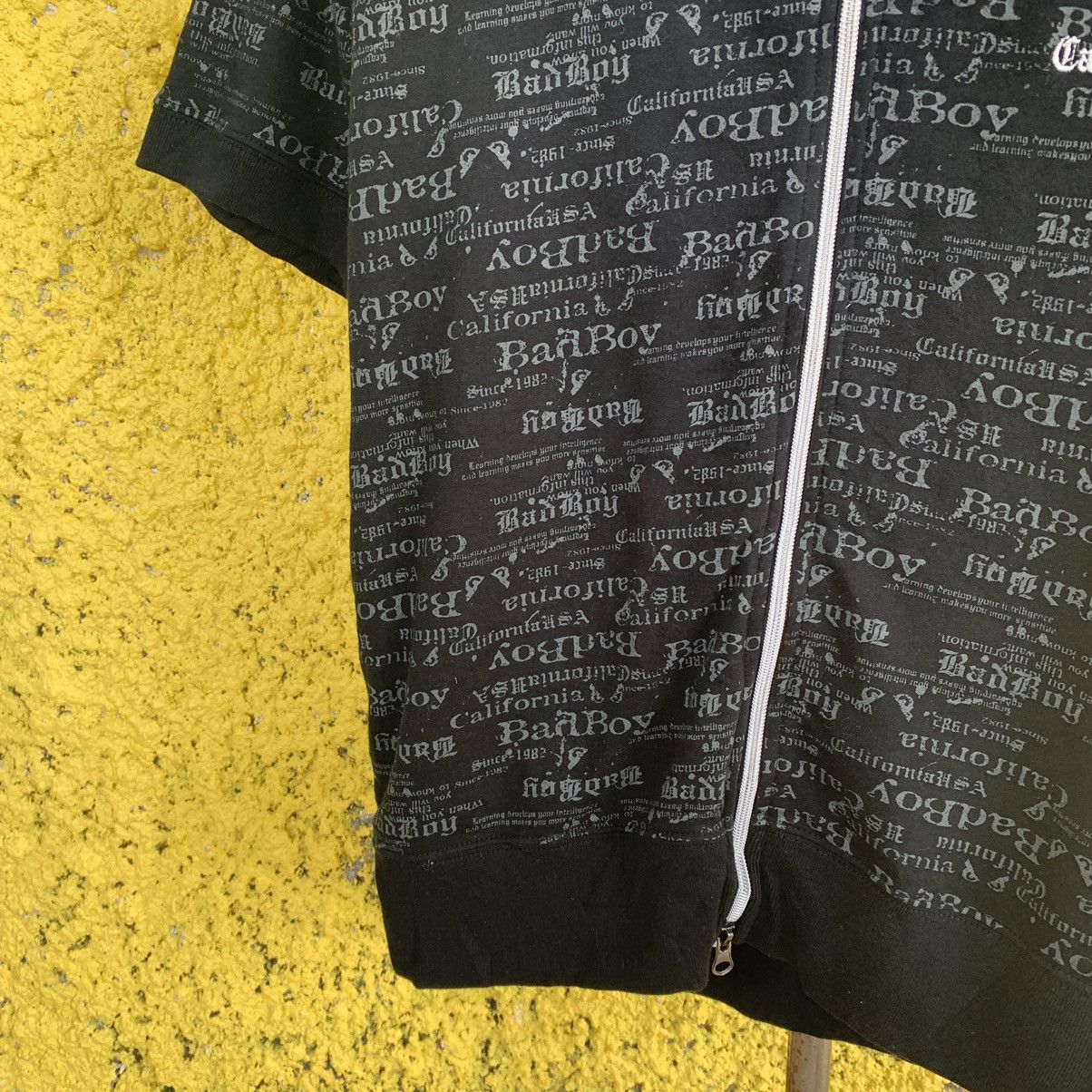Japanese Brand Bad Boy short sleeve hoodie full text one shirt Size US M / EU 48-50 / 2 - 7 Thumbnail