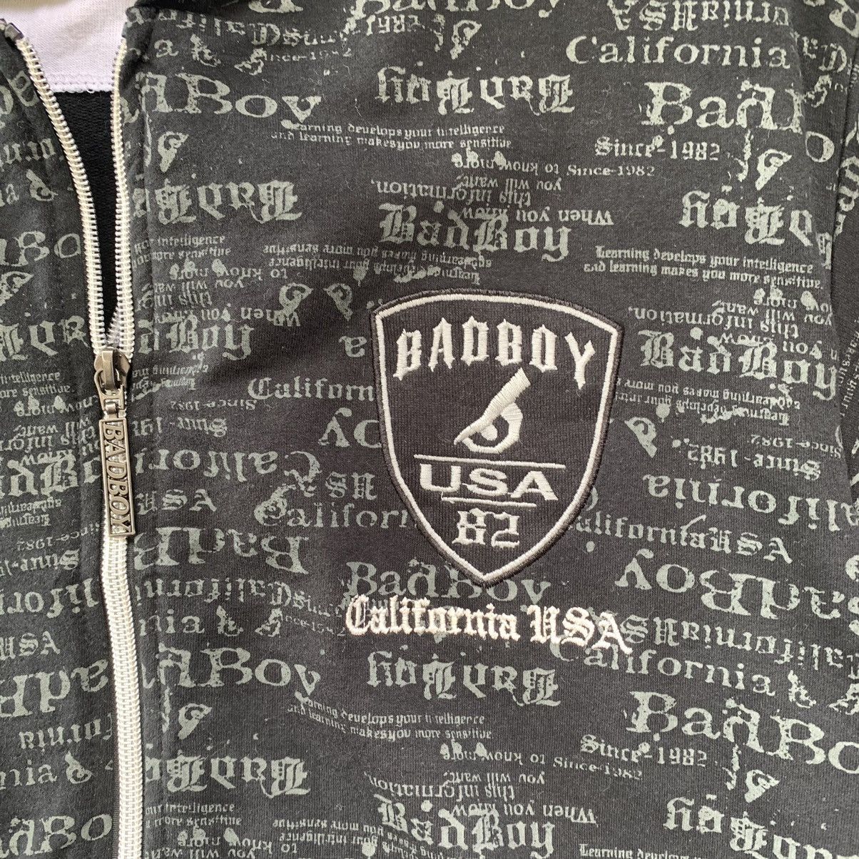 Japanese Brand Bad Boy short sleeve hoodie full text one shirt Size US M / EU 48-50 / 2 - 11 Thumbnail