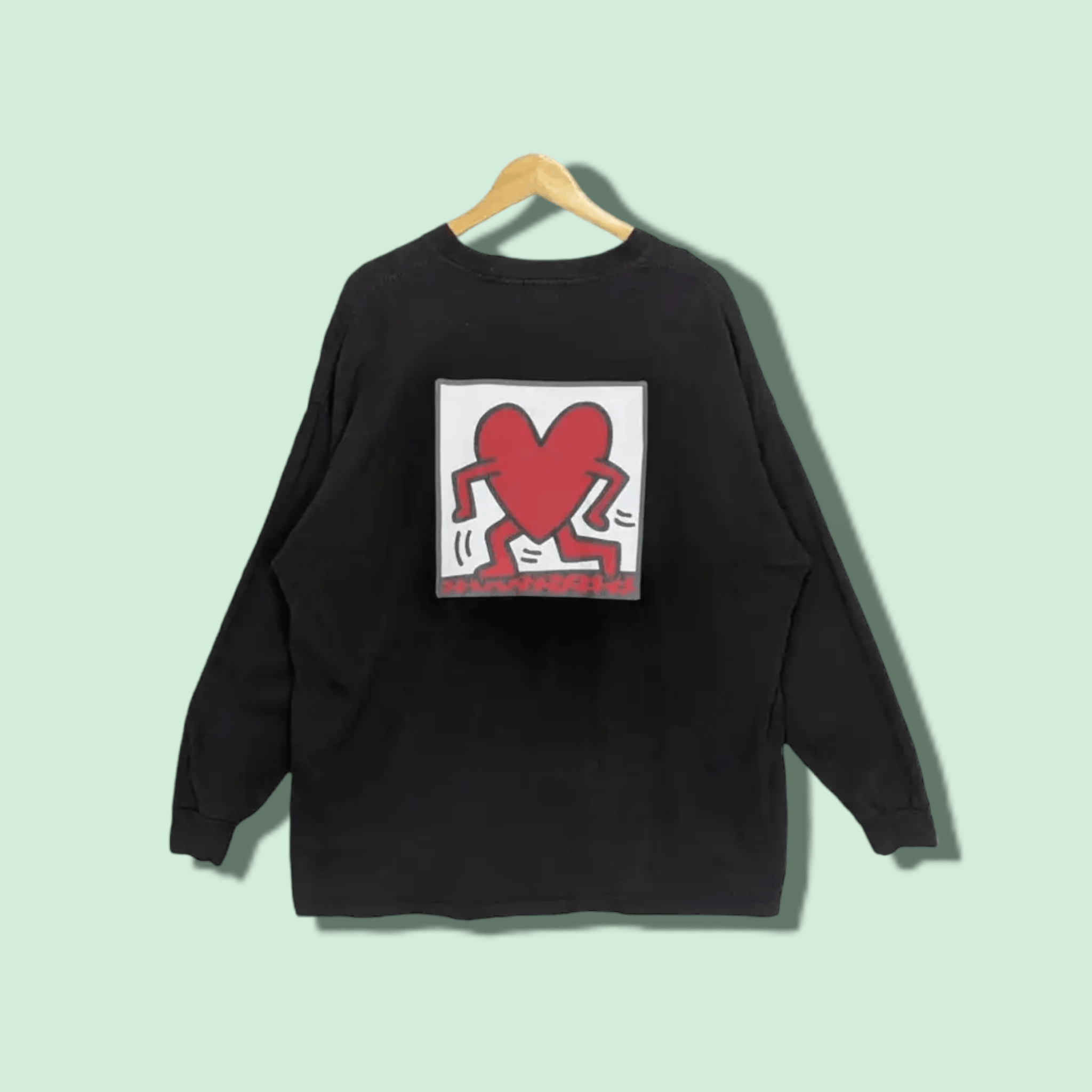 Keith Haring KEITH HARING Long Sleeve T-Shirt Size US L / EU 52-54 / 3 - 1 Thumbnail