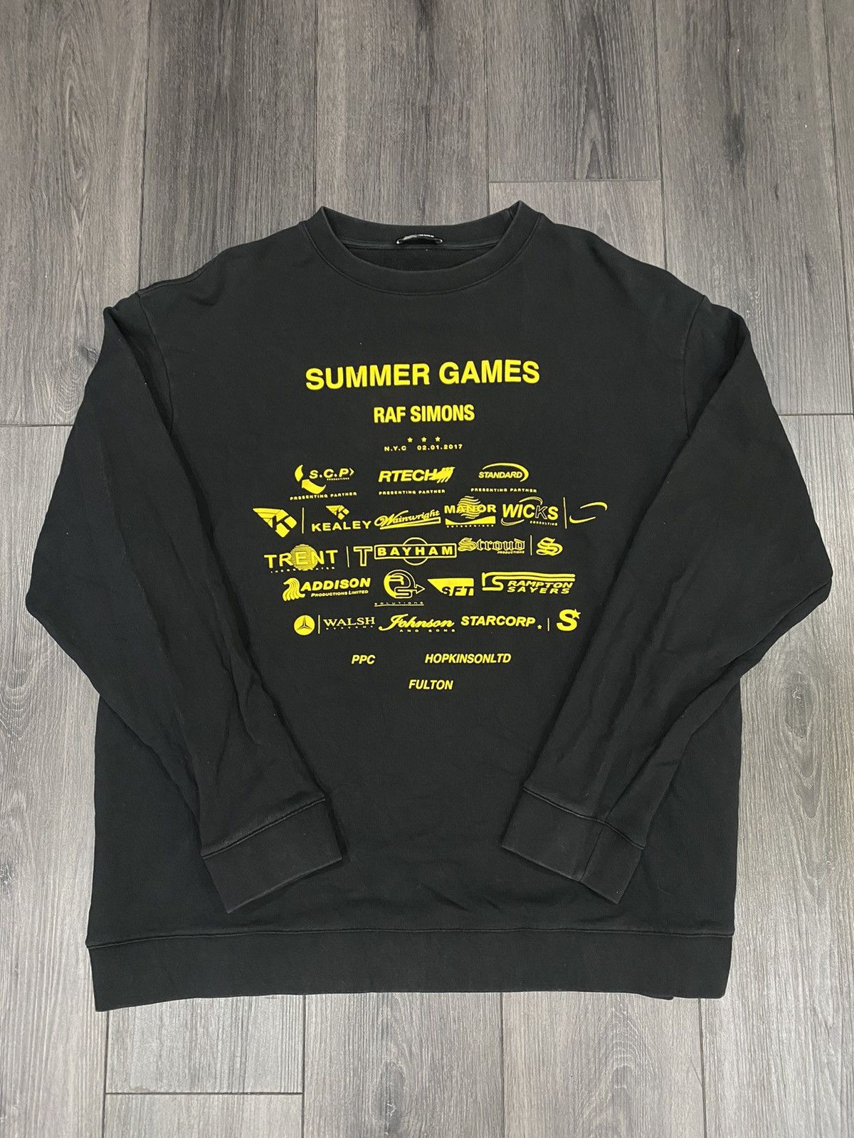 Raf Simons Raf Simons Summer Games Sweatshirt Grailed