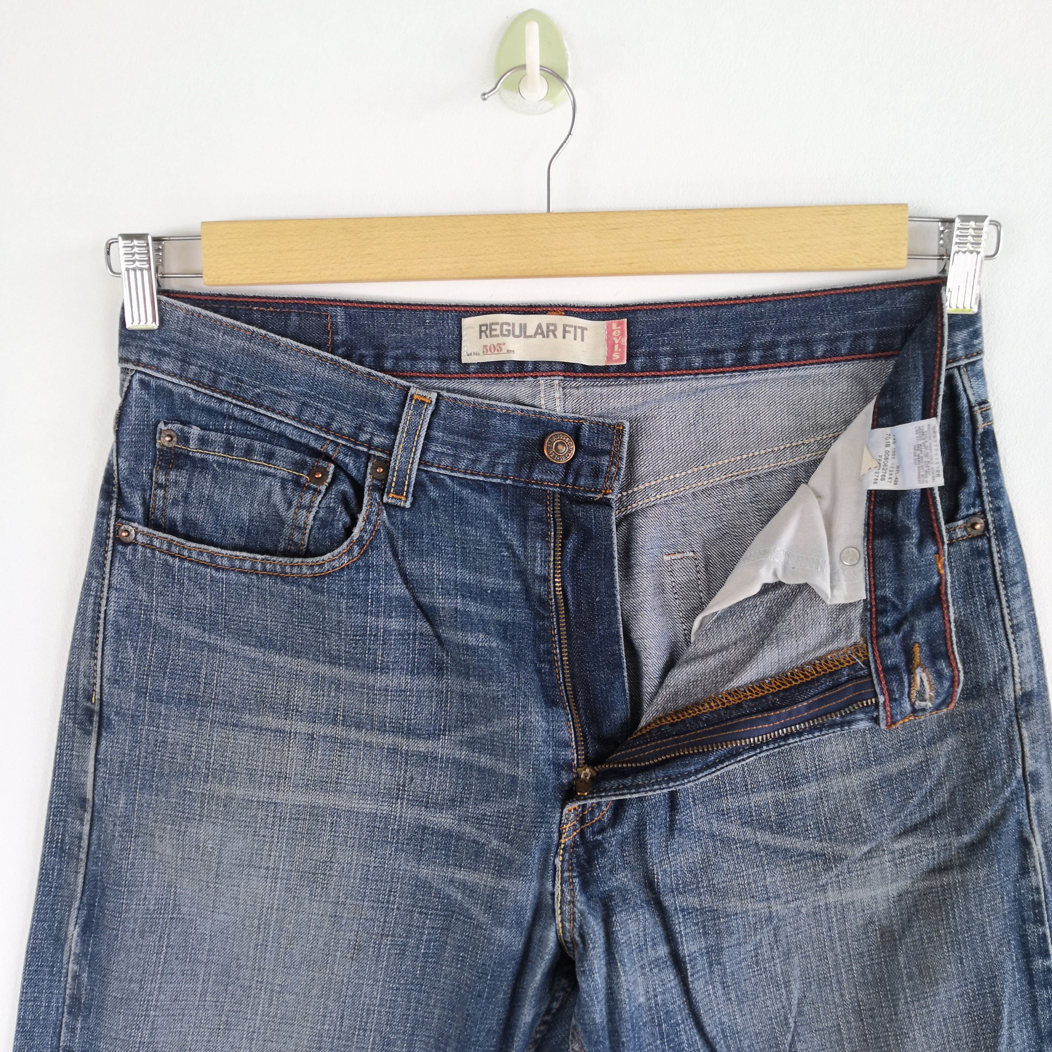 Levi's Vintage Levis Jeans Distressed Levis 505 Denim Pants Size US 32 / EU 48 - 9 Thumbnail