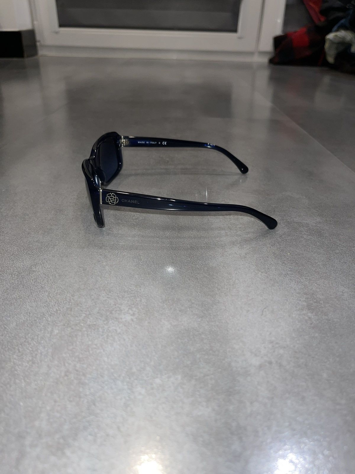 Chanel Chanel 5247 C.503/S2 Dark Blue Sunglasses Size ONE SIZE - 5 Thumbnail