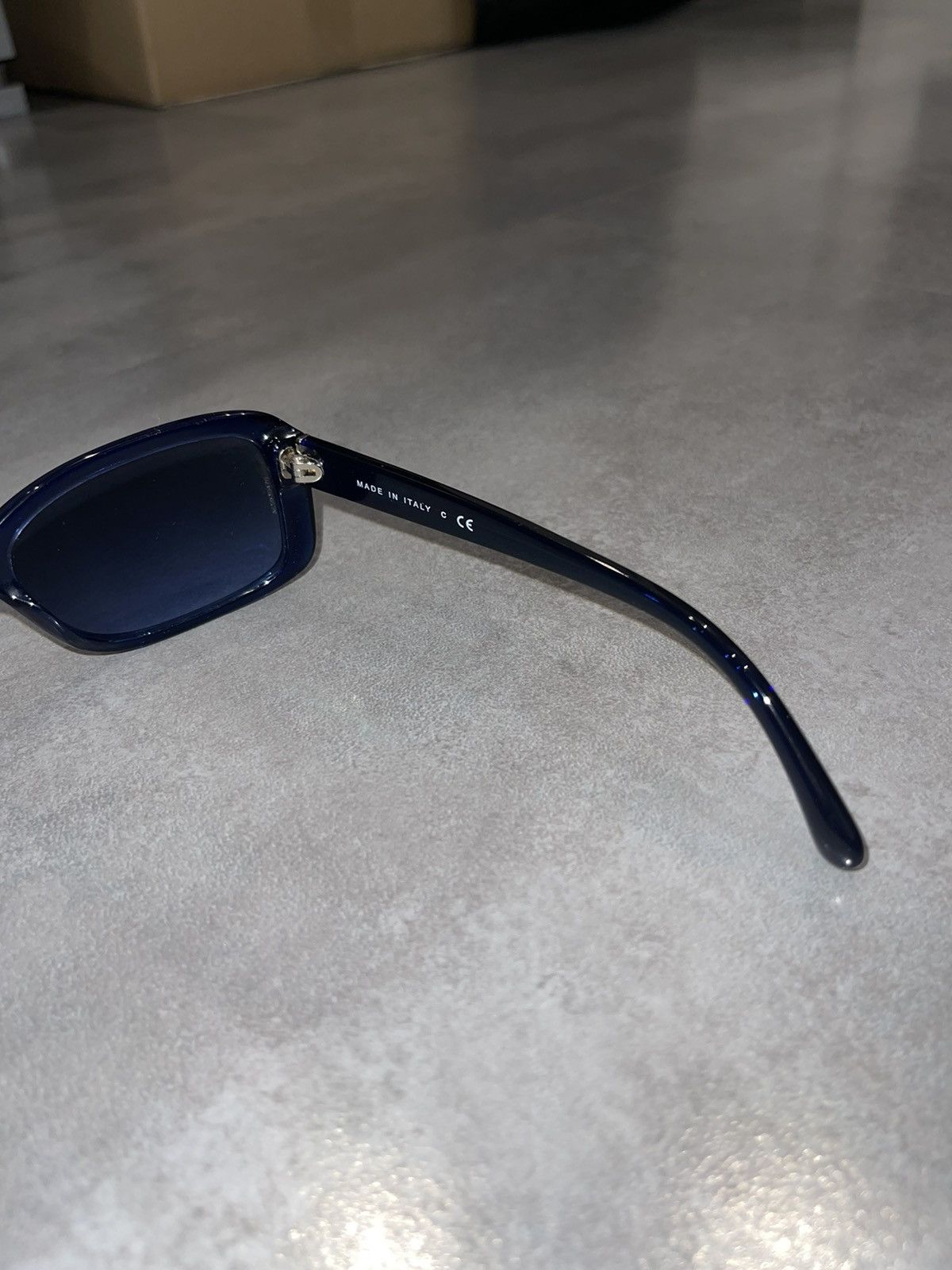 Chanel Chanel 5247 C.503/S2 Dark Blue Sunglasses Size ONE SIZE - 9 Thumbnail