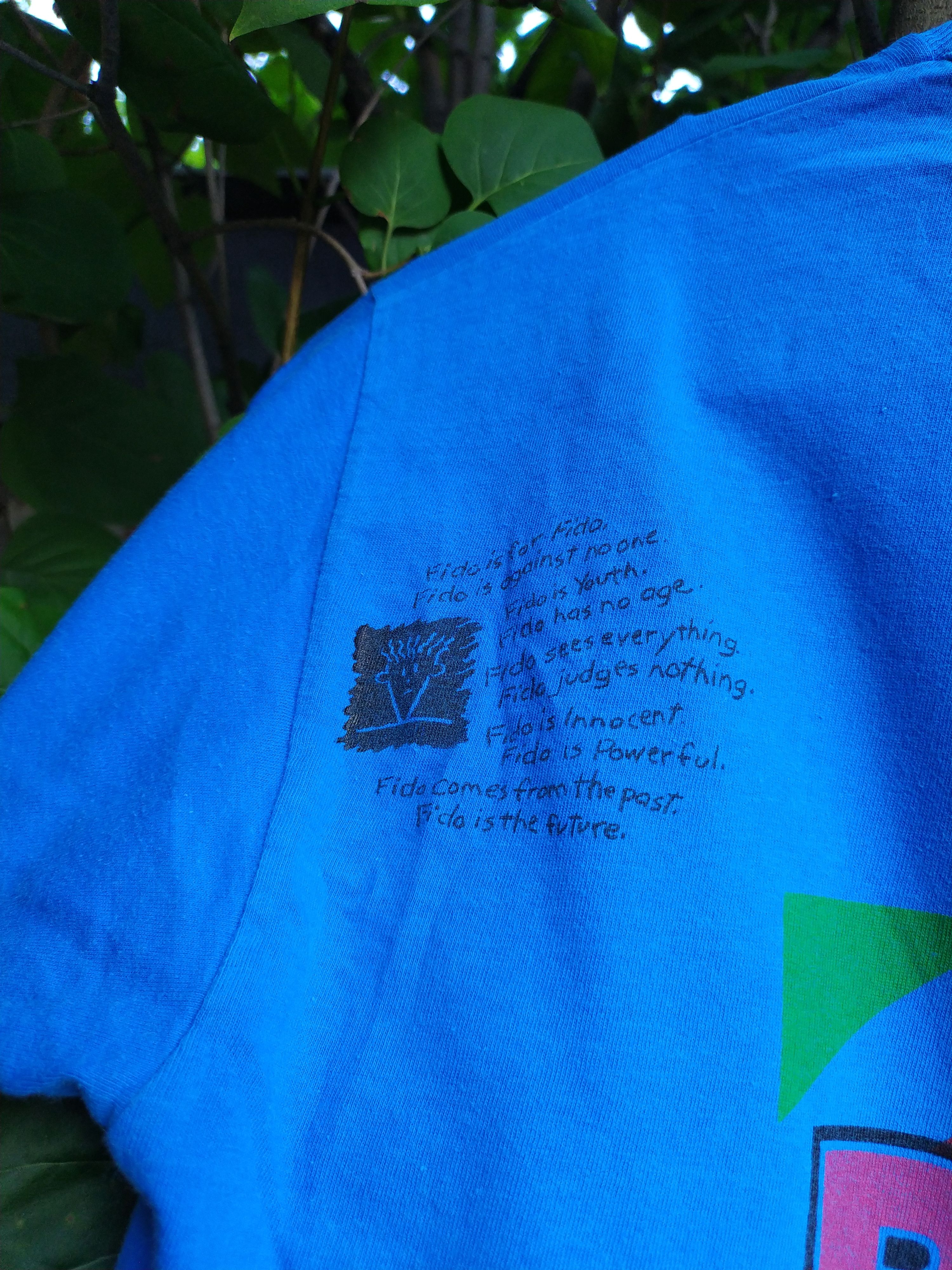 Vintage Vintage Fido Dido 80s t shirt Size US S / EU 44-46 / 1 - 8 Thumbnail