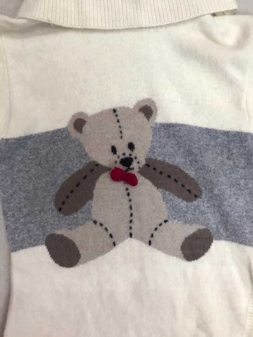 Homespun Knitwear × Japanese Brand × Other Unbrand KNITWEAR cute Bears design Size US M / EU 48-50 / 2 - 4 Thumbnail