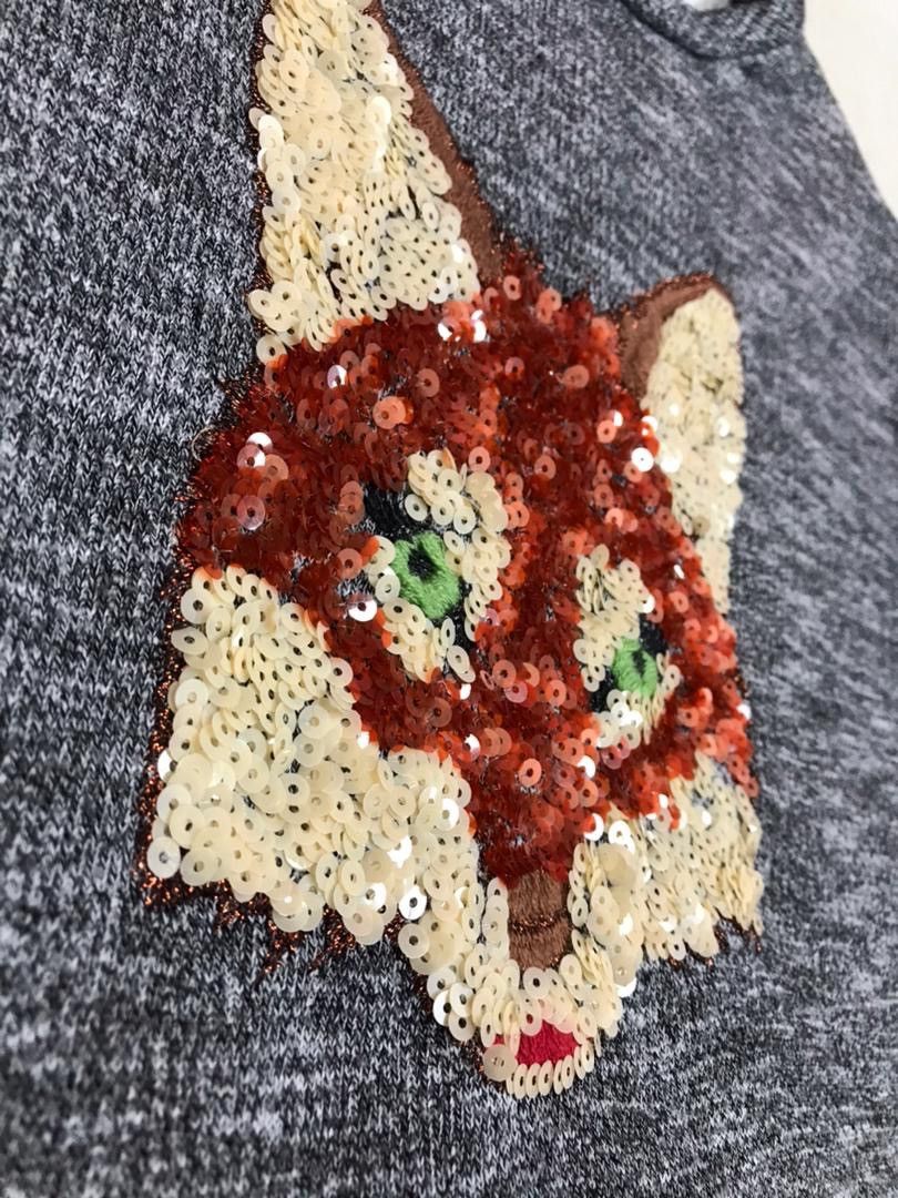 Japanese Brand × Zara ZARA knitwear Wolf design Size US S / EU 44-46 / 1 - 3 Thumbnail