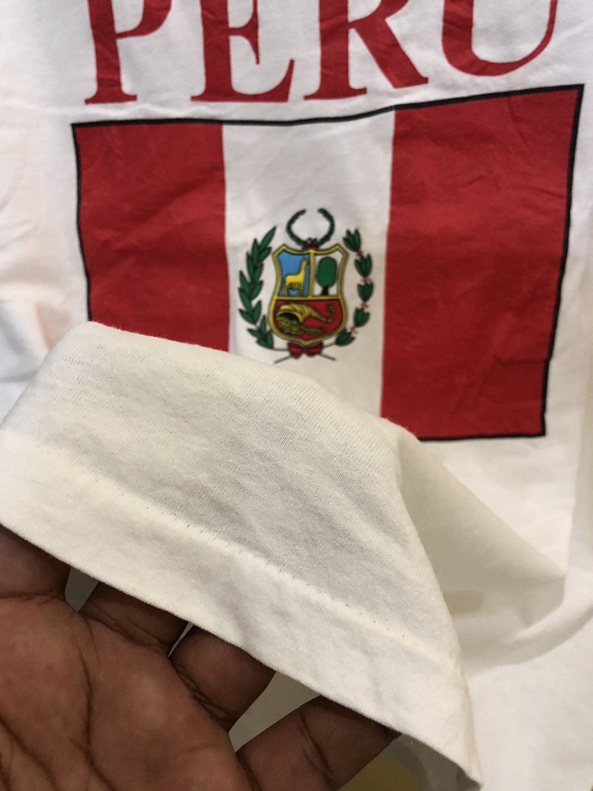 Vintage Vintage 90s Contigo PERU tees big logo size XL Size US XL / EU 56 / 4 - 4 Thumbnail