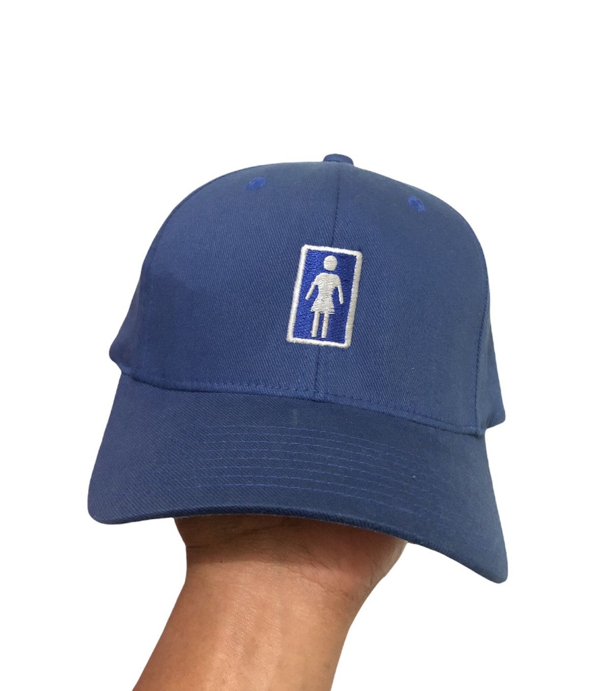 Girl Skateboards × Powell Peralta 2000s Girls Skateboards Flexfit Cap Size ONE SIZE - 1 Thumbnail