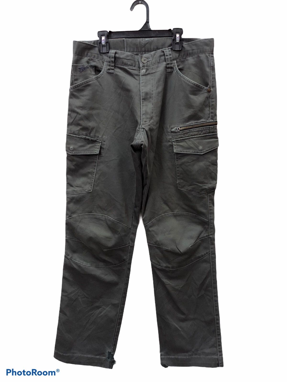 Japanese Brand JAWIN cargo pants Multipocket distressed Size US 32 / EU 48 - 1 Thumbnail