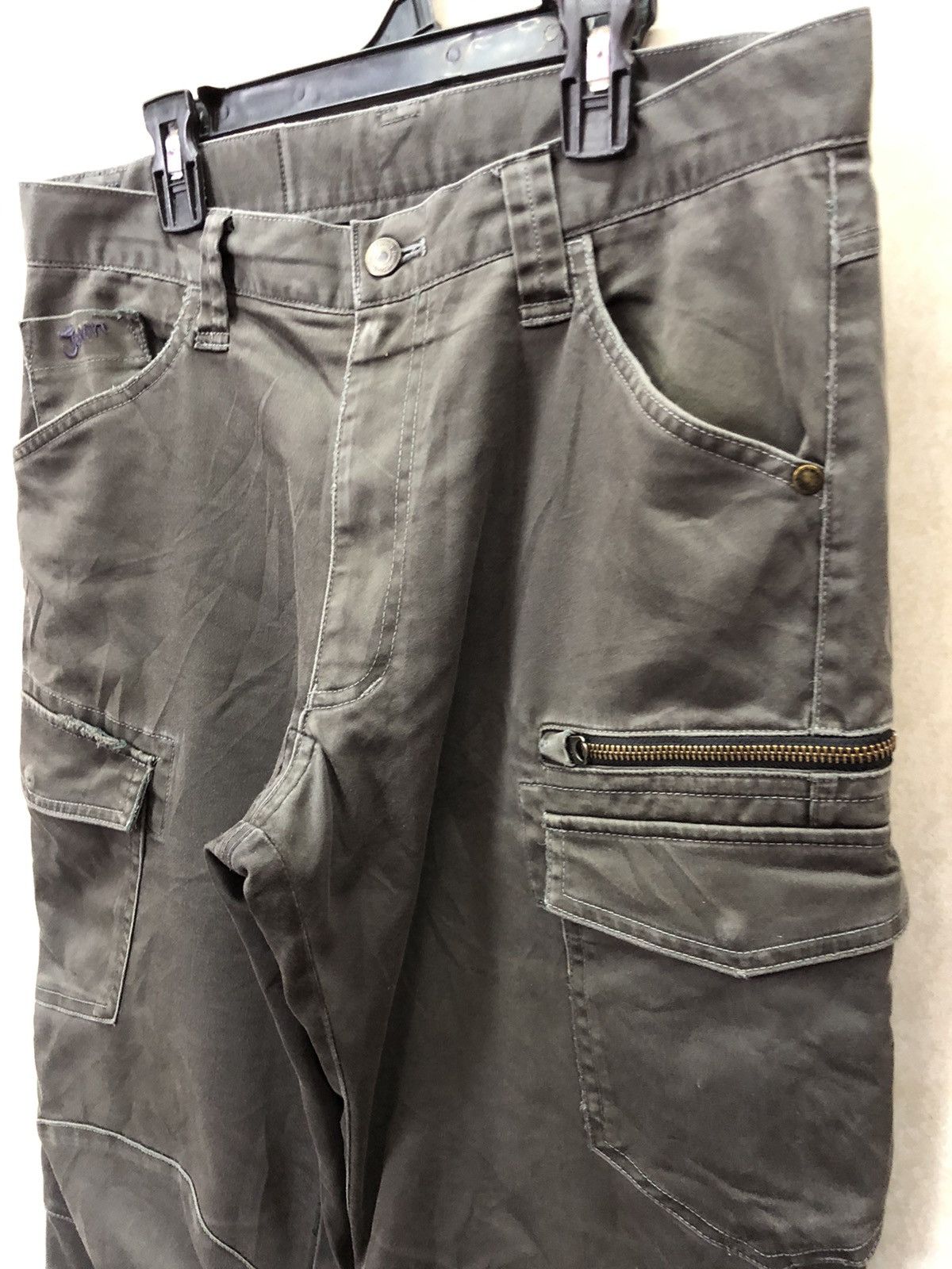 Japanese Brand JAWIN cargo pants Multipocket distressed Size US 32 / EU 48 - 3 Thumbnail