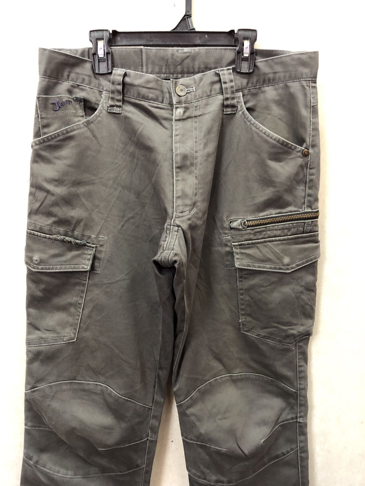 Japanese Brand JAWIN cargo pants Multipocket distressed Size US 32 / EU 48 - 4 Thumbnail