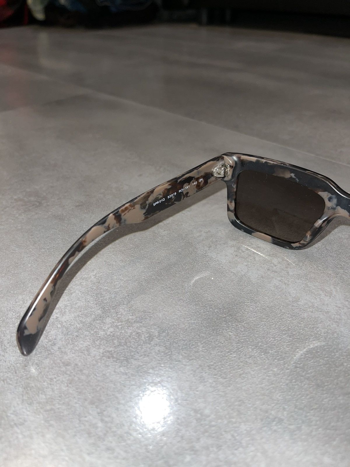 Prada Prada SPR01Q ROI-1X1 Camo Sunglasses Size ONE SIZE - 11 Thumbnail