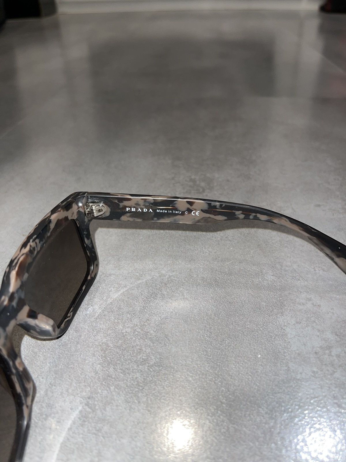 Prada Prada SPR01Q ROI-1X1 Camo Sunglasses Size ONE SIZE - 10 Thumbnail