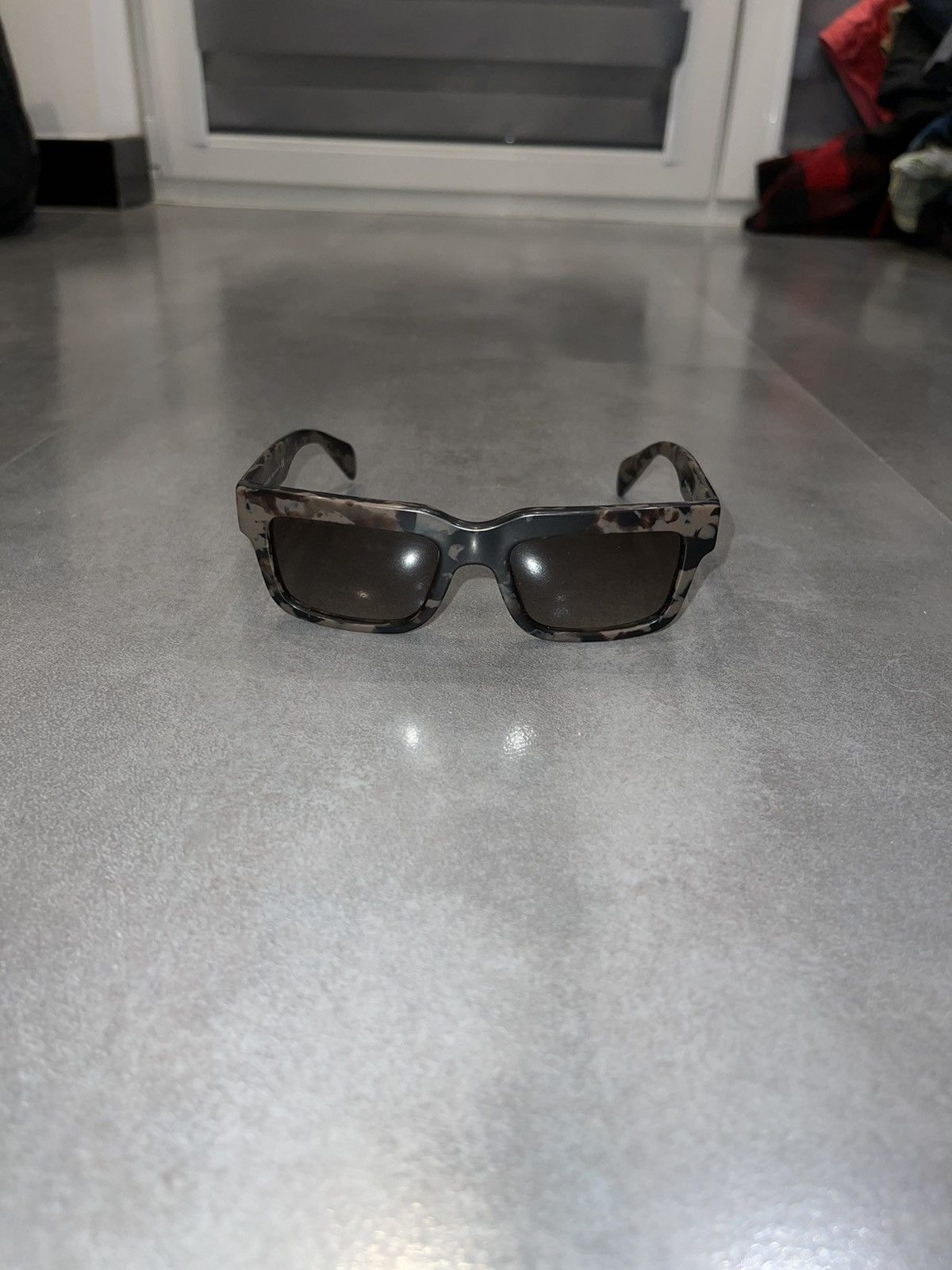 Prada Prada SPR01Q ROI-1X1 Camo Sunglasses Size ONE SIZE - 2 Thumbnail