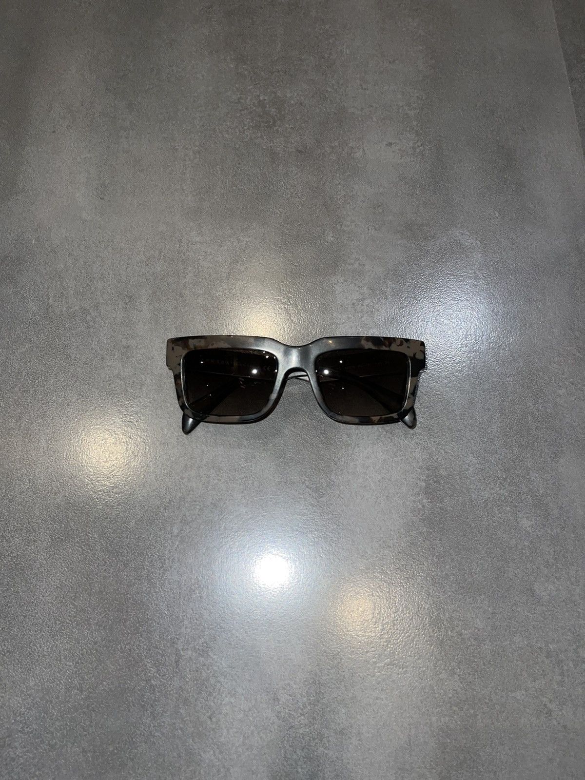 Prada Prada SPR01Q ROI-1X1 Camo Sunglasses Size ONE SIZE - 4 Thumbnail