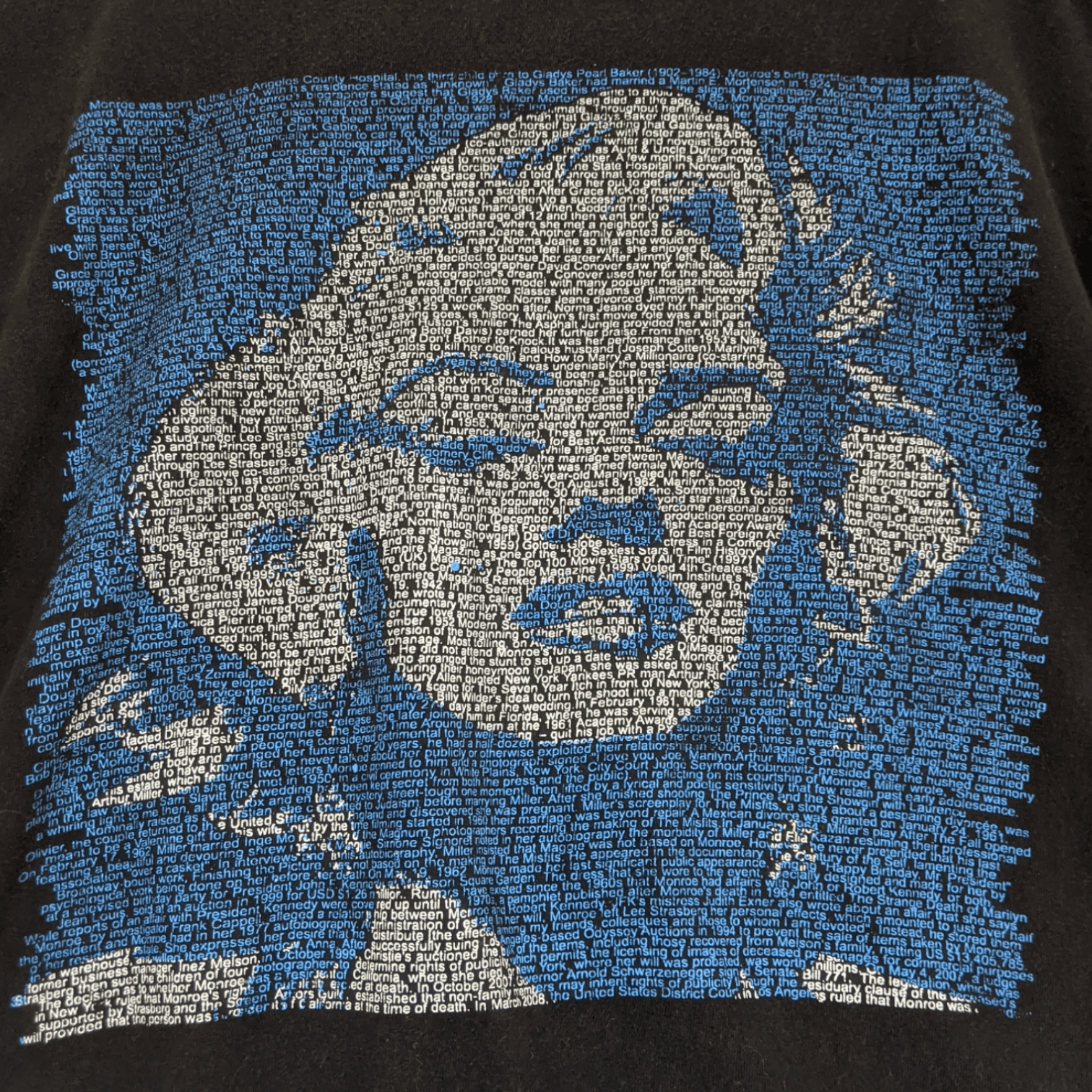 Vintage Vintage 2000's MARILYN MONROE Full Print Image T-Shirt Size US L / EU 52-54 / 3 - 4 Thumbnail