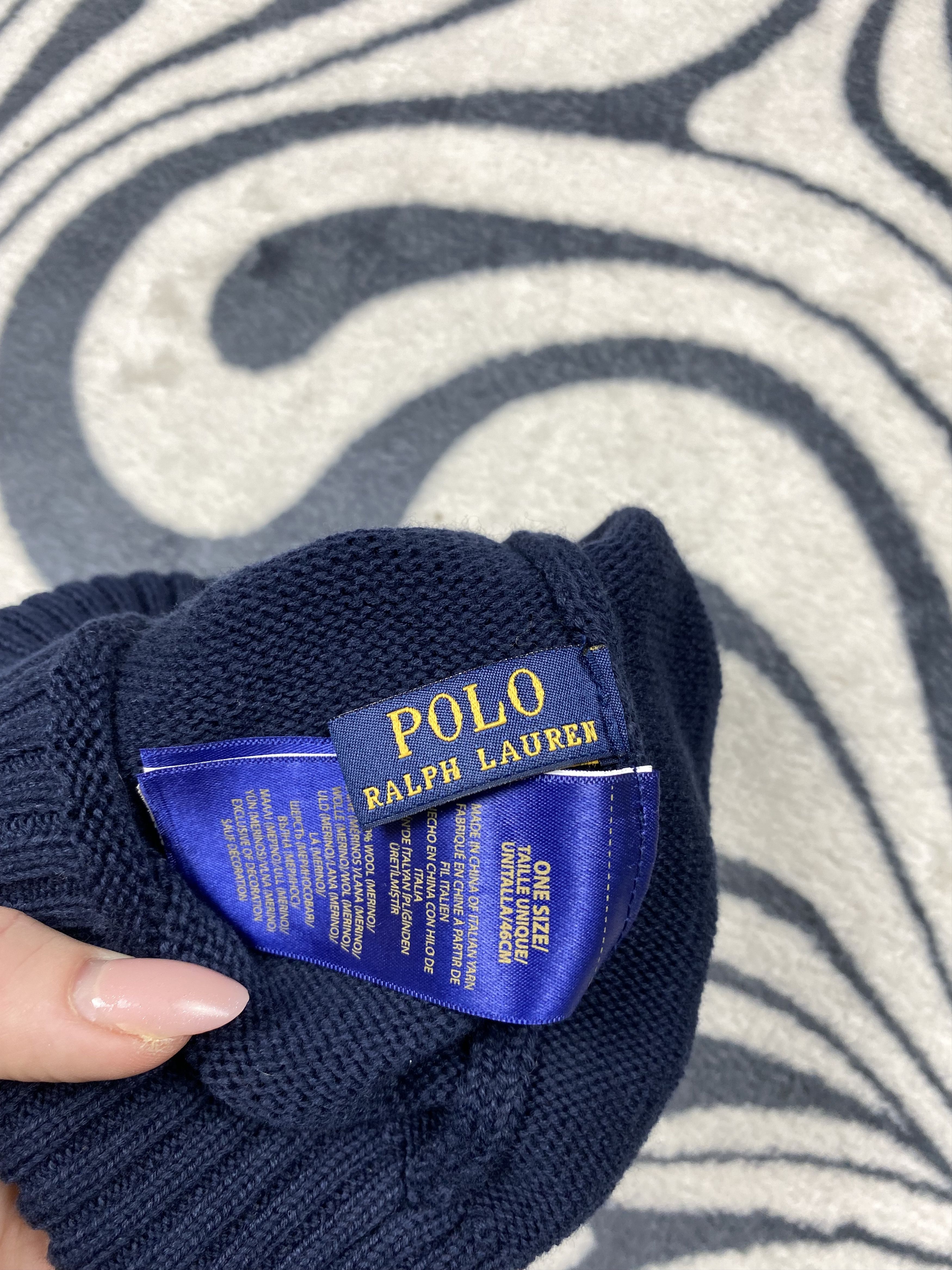 Polo Ralph Lauren Polo Ralph Lauren Beanie Merino Wool Hat Size ONE SIZE - 3 Thumbnail