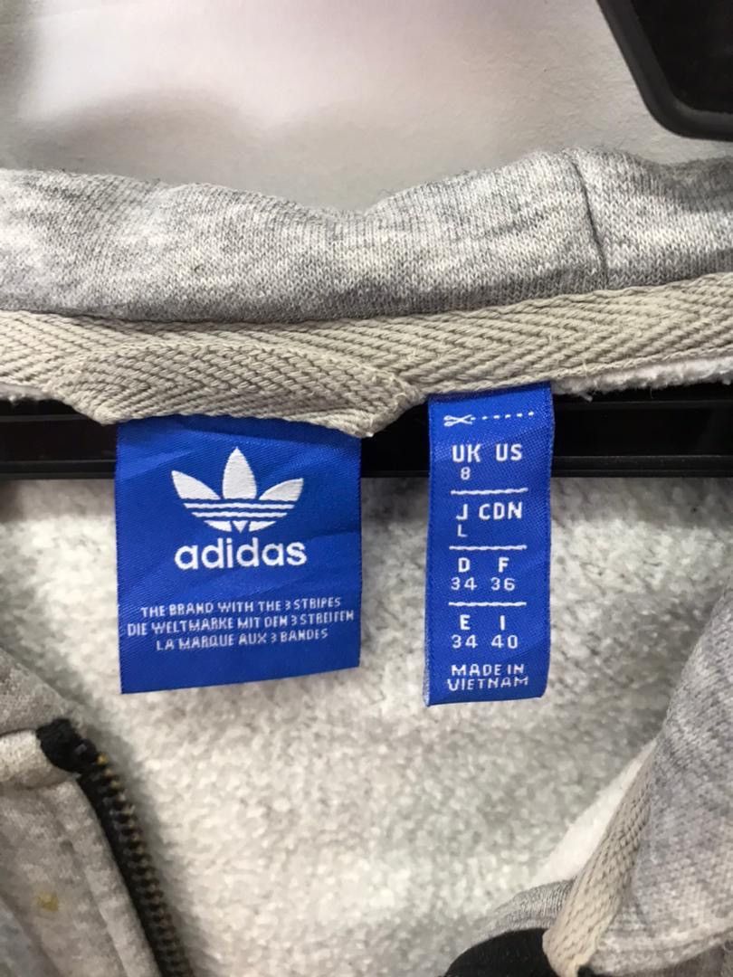 Adidas Adidas Original Three Stripe zipper Hodie Size US M / EU 48-50 / 2 - 6 Thumbnail