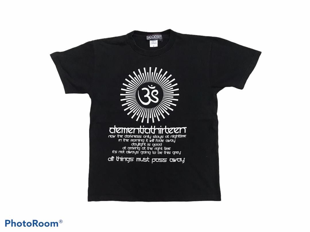 image of Rock Tees x Seditionaries Shocker- The Punk Rock Horror Show Tees in Black, Men's (Size Medium)