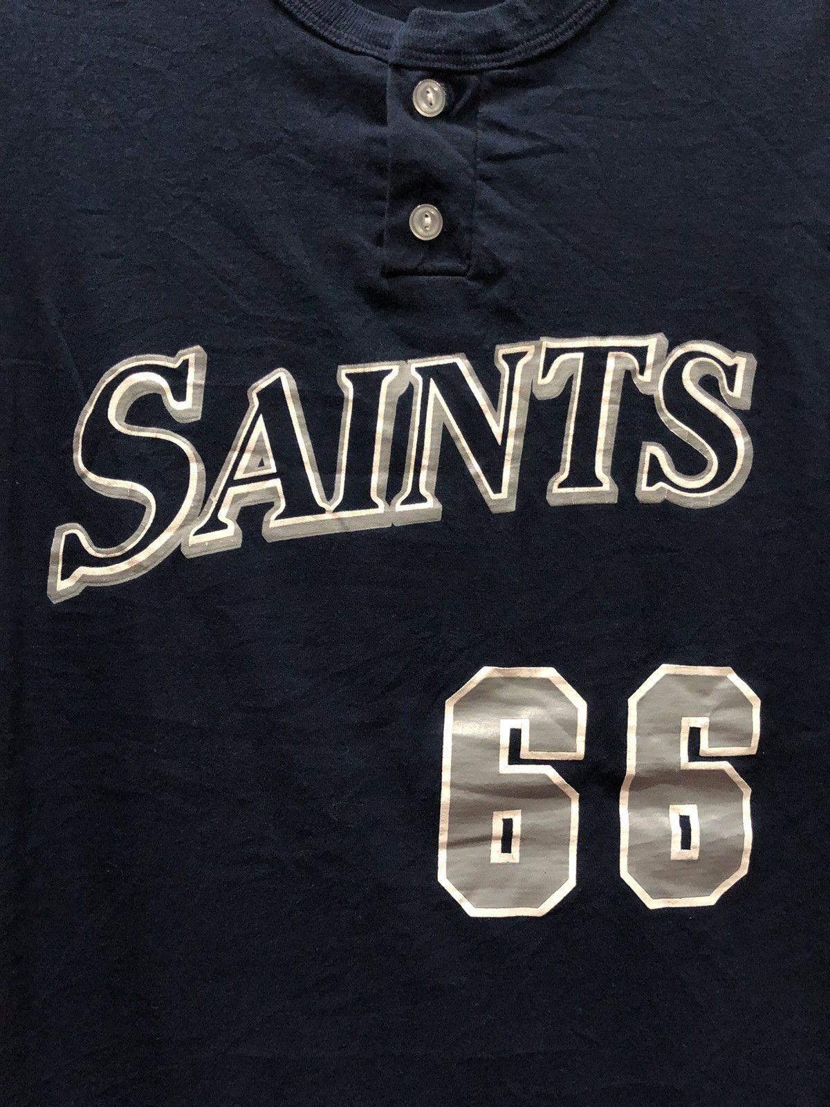 NFL × Russell Athletic Vintage American Football Team New Orleans SAINTS 66 tees Size US XL / EU 56 / 4 - 3 Thumbnail