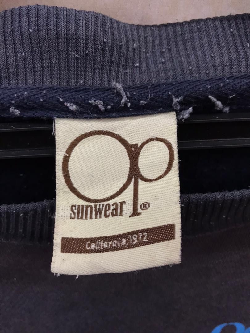 Ocean Pacific × Vintage Sun Faded Sweatshirt Ocean Pacific Size US XL / EU 56 / 4 - 3 Thumbnail