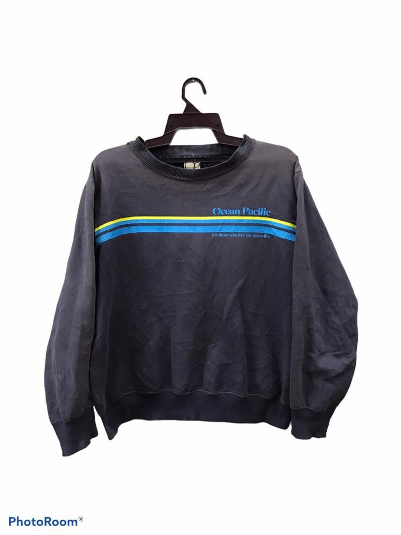 Ocean Pacific × Vintage Sun Faded Sweatshirt Ocean Pacific Size US XL / EU 56 / 4 - 1 Thumbnail