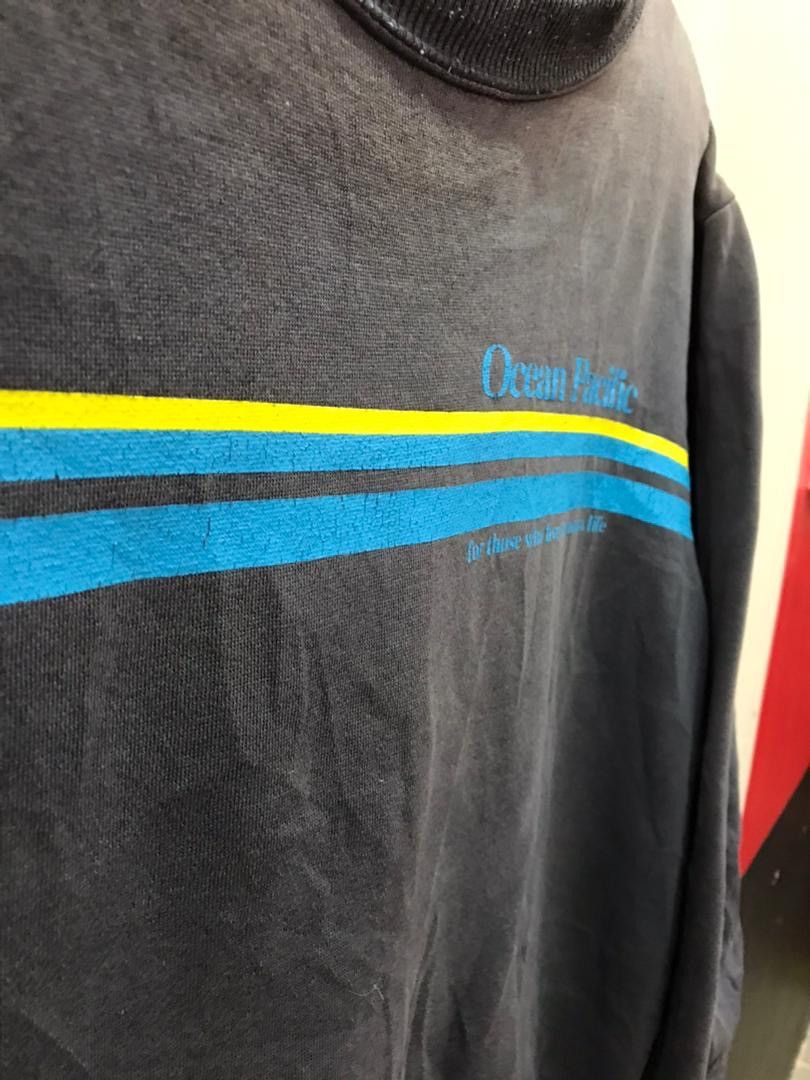 Ocean Pacific × Vintage Sun Faded Sweatshirt Ocean Pacific Size US XL / EU 56 / 4 - 5 Thumbnail
