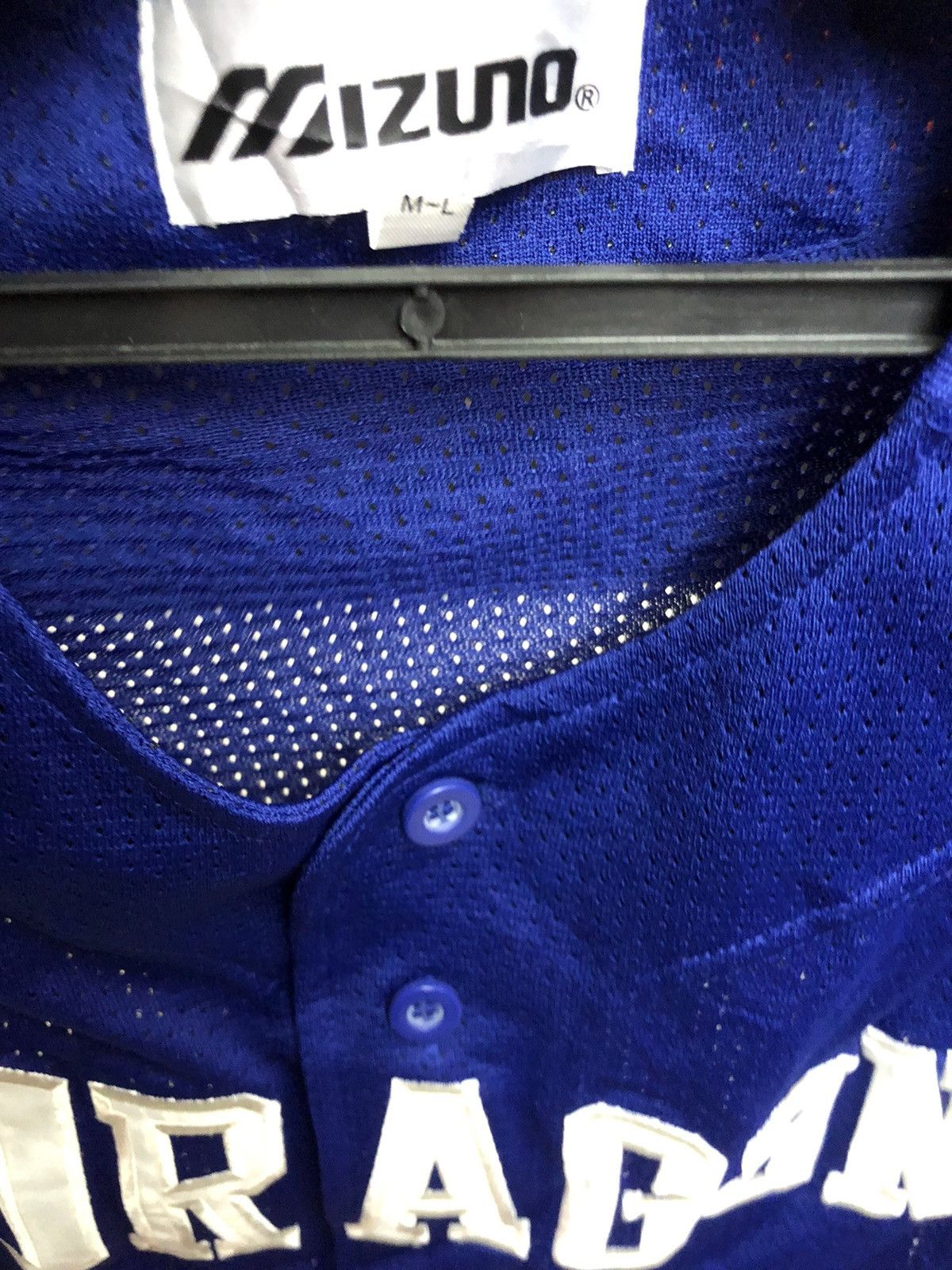Mizuno Vintage 2004 Chunichi Dragons home Baseball Central Leugue Size US M / EU 48-50 / 2 - 9 Thumbnail
