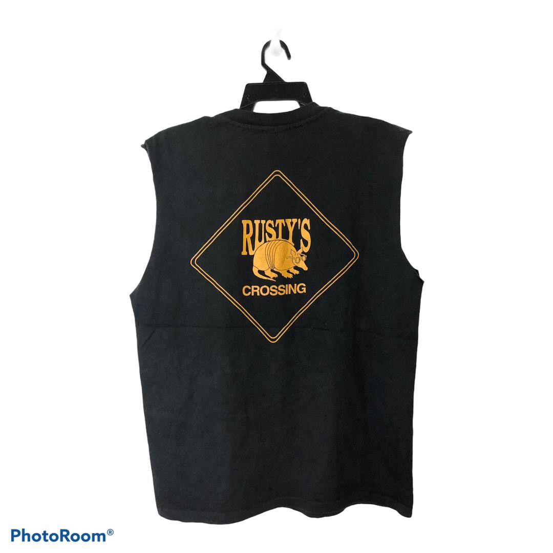 Rusty × Vintage Vintage Rusty’s Road Knight Amber Sleeveless Size US L / EU 52-54 / 3 - 3 Thumbnail