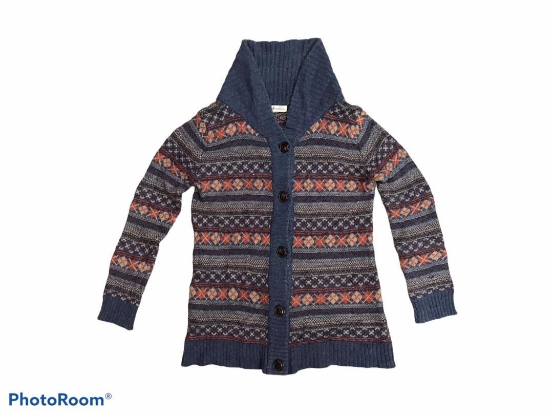 Japanese Brand Soulberry Multicolour KNITWEAR 5 button Size US M / EU 48-50 / 2 - 1 Thumbnail