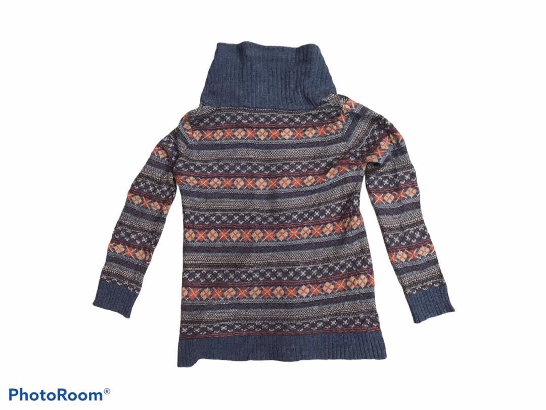 Japanese Brand Soulberry Multicolour KNITWEAR 5 button Size US M / EU 48-50 / 2 - 2 Thumbnail