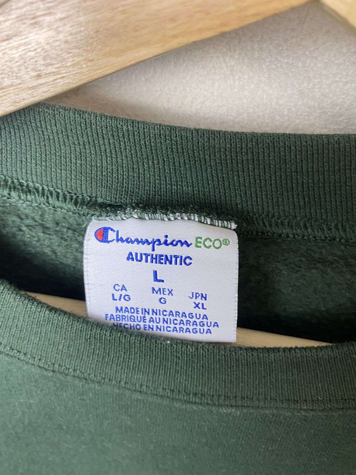 Champion × Vintage Vintage Crewneck Champion Wright State WSU Crewneck Size US L / EU 52-54 / 3 - 2 Thumbnail