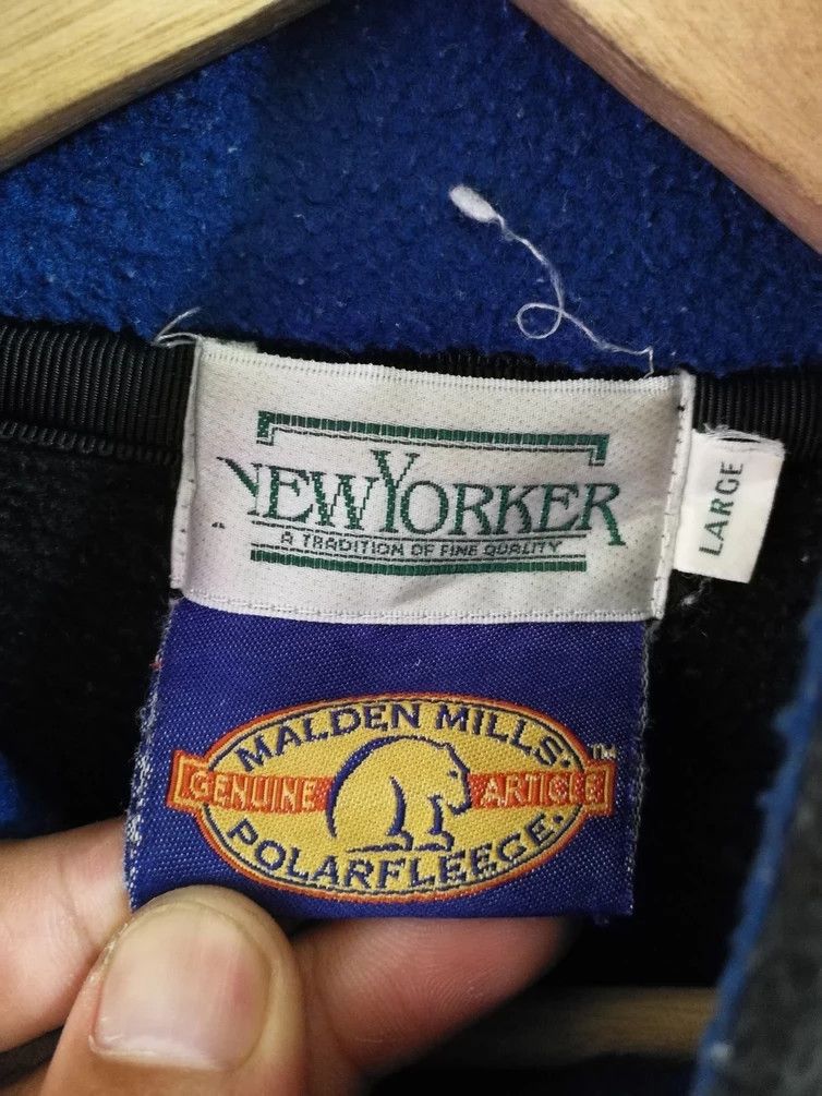 Vintage vintage New Yorker fleece jacket polar bear fleece Size US L / EU 52-54 / 3 - 5 Thumbnail