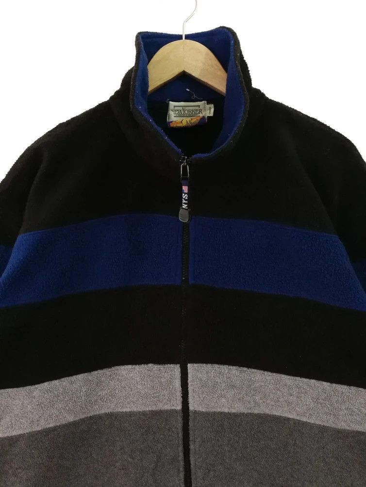 Vintage vintage New Yorker fleece jacket polar bear fleece Size US L / EU 52-54 / 3 - 4 Thumbnail