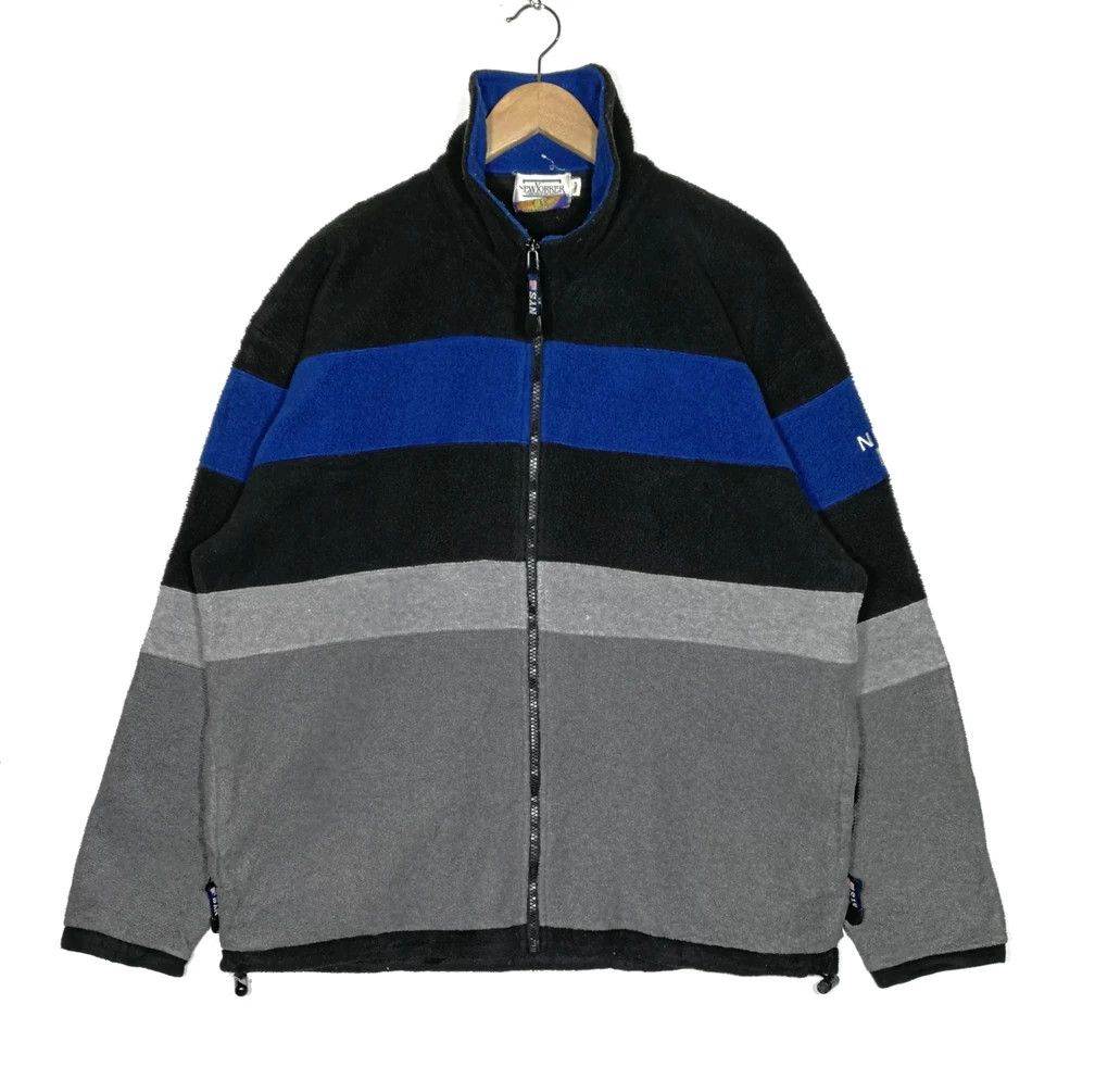 Vintage vintage New Yorker fleece jacket polar bear fleece Size US L / EU 52-54 / 3 - 1 Thumbnail