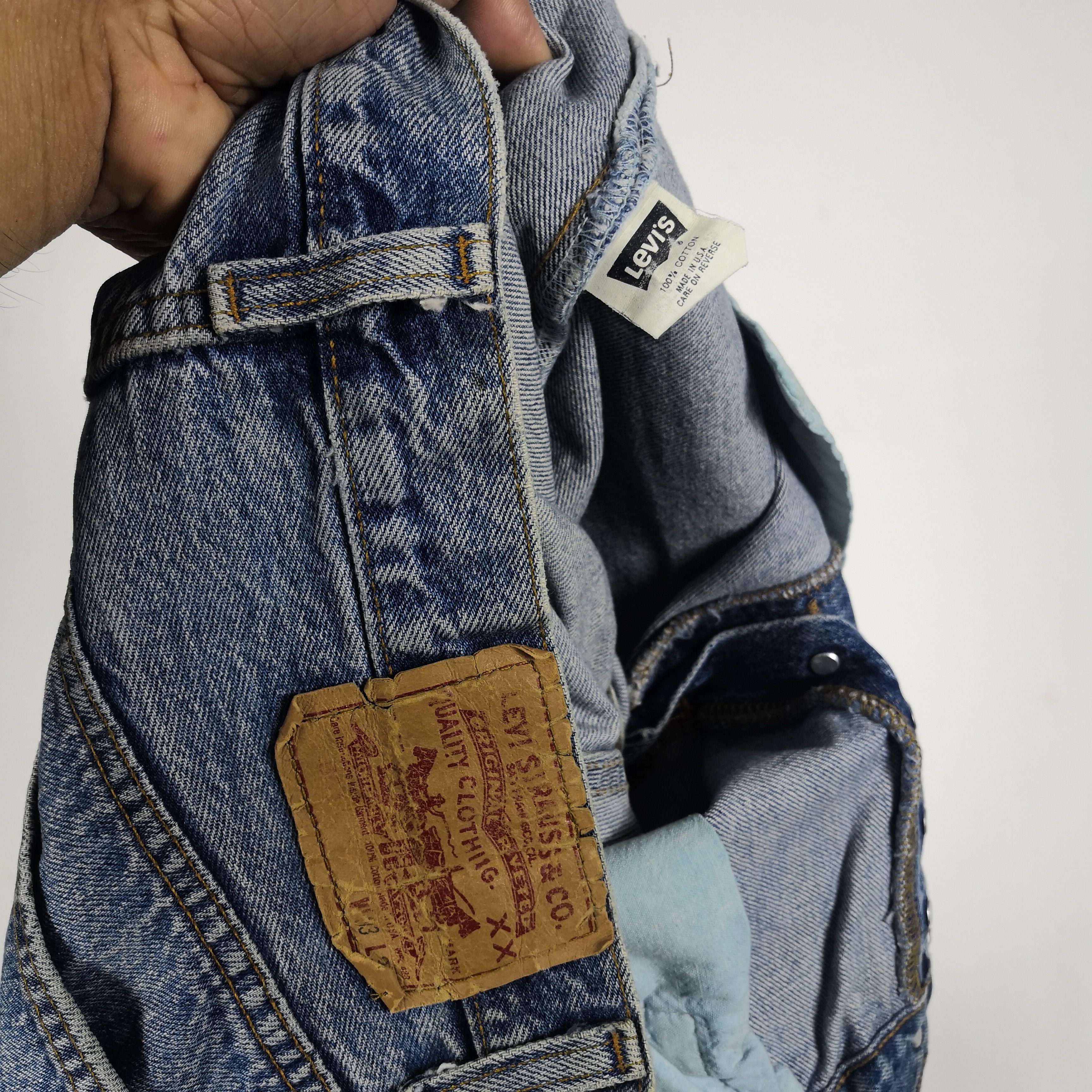 Levi's Vintage Levis 501 Jeans Blue Dirty Levi's Denim Pants Size US 32 / EU 48 - 8 Thumbnail