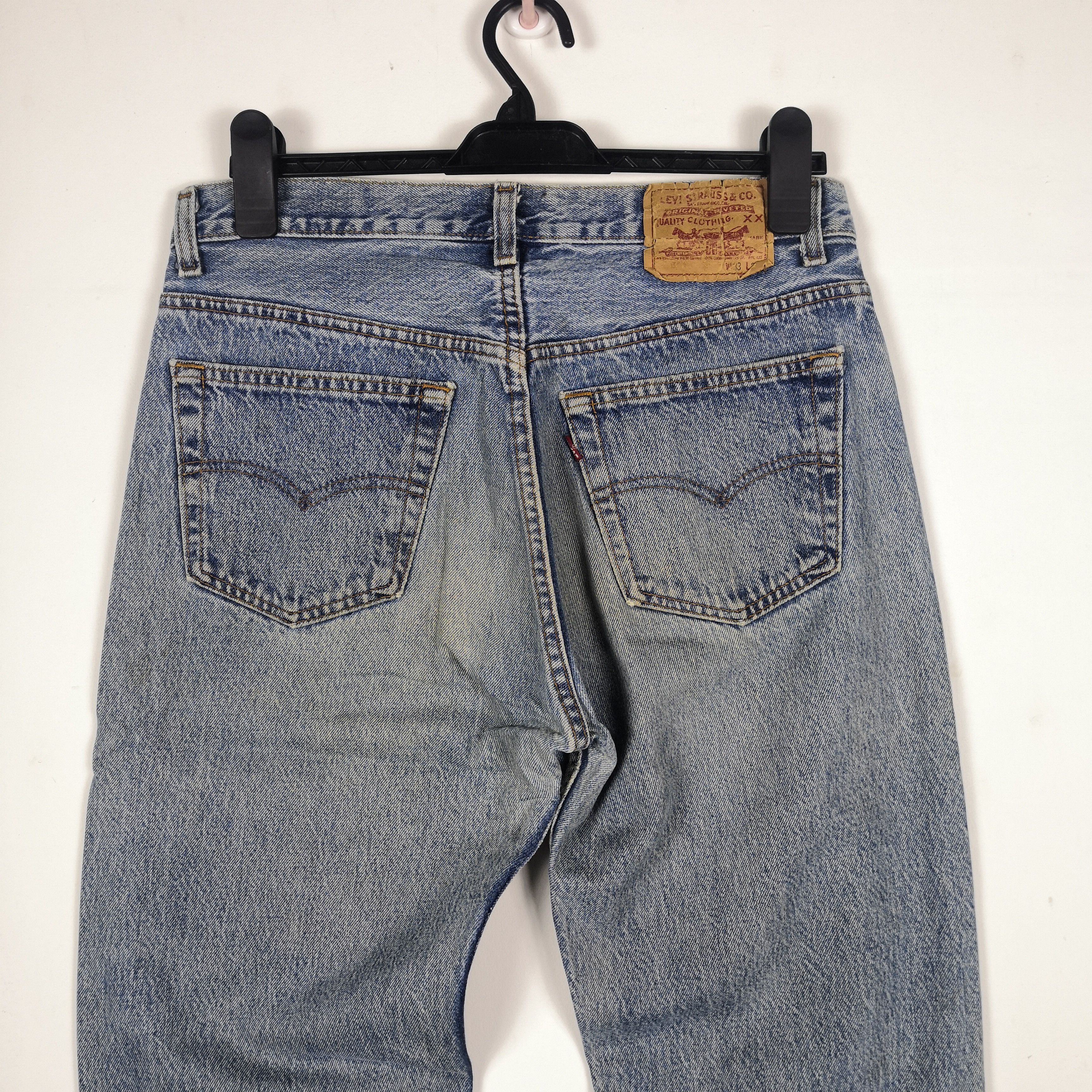Levi's Vintage Levis 501 Jeans Blue Dirty Levi's Denim Pants Size US 32 / EU 48 - 4 Thumbnail