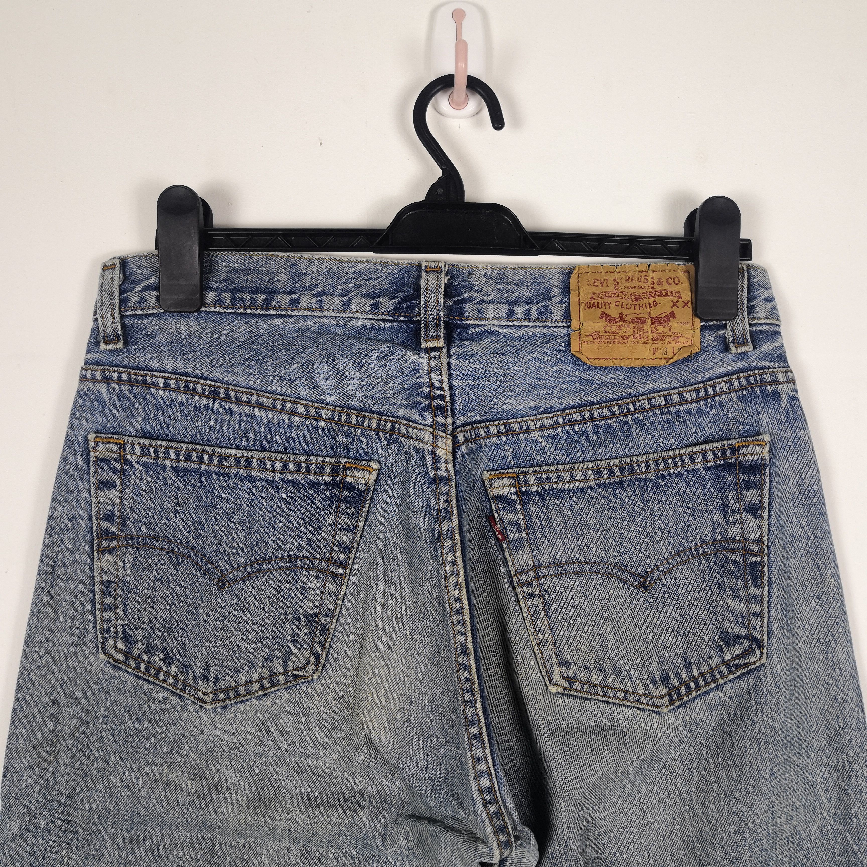 Levi's Vintage Levis 501 Jeans Blue Dirty Levi's Denim Pants Size US 32 / EU 48 - 5 Thumbnail