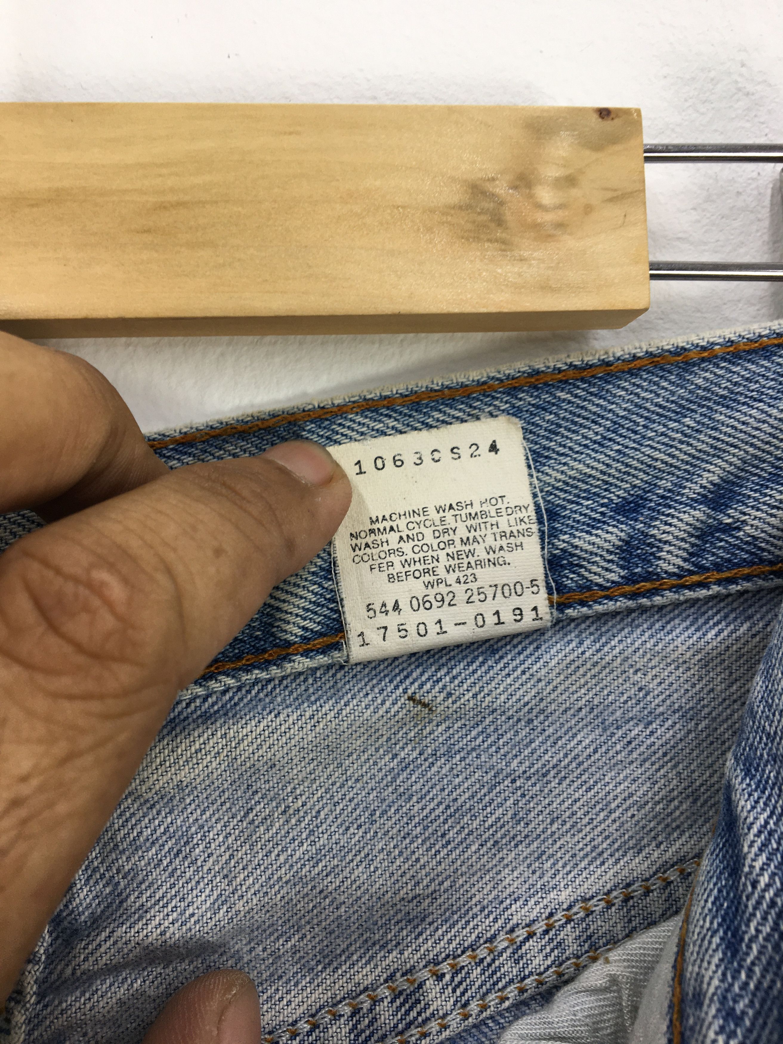 Levi's Vintage Levis 501 Denim Vintage Levi's 501 Jeans Baggy Pants Size US 28 / EU 44 - 11 Thumbnail