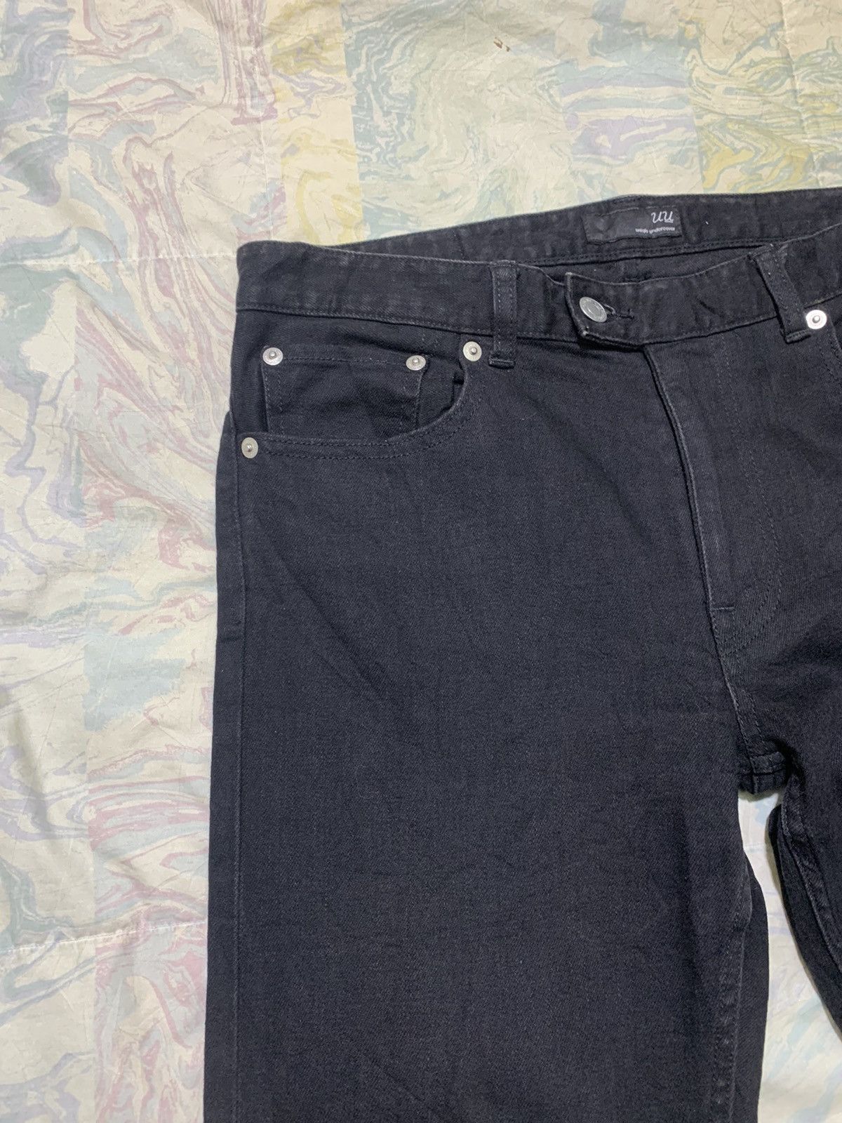 Undercover × Uniqlo Uniqlo x undercover Black multipocket stretchable pants Size US 33 - 5 Thumbnail